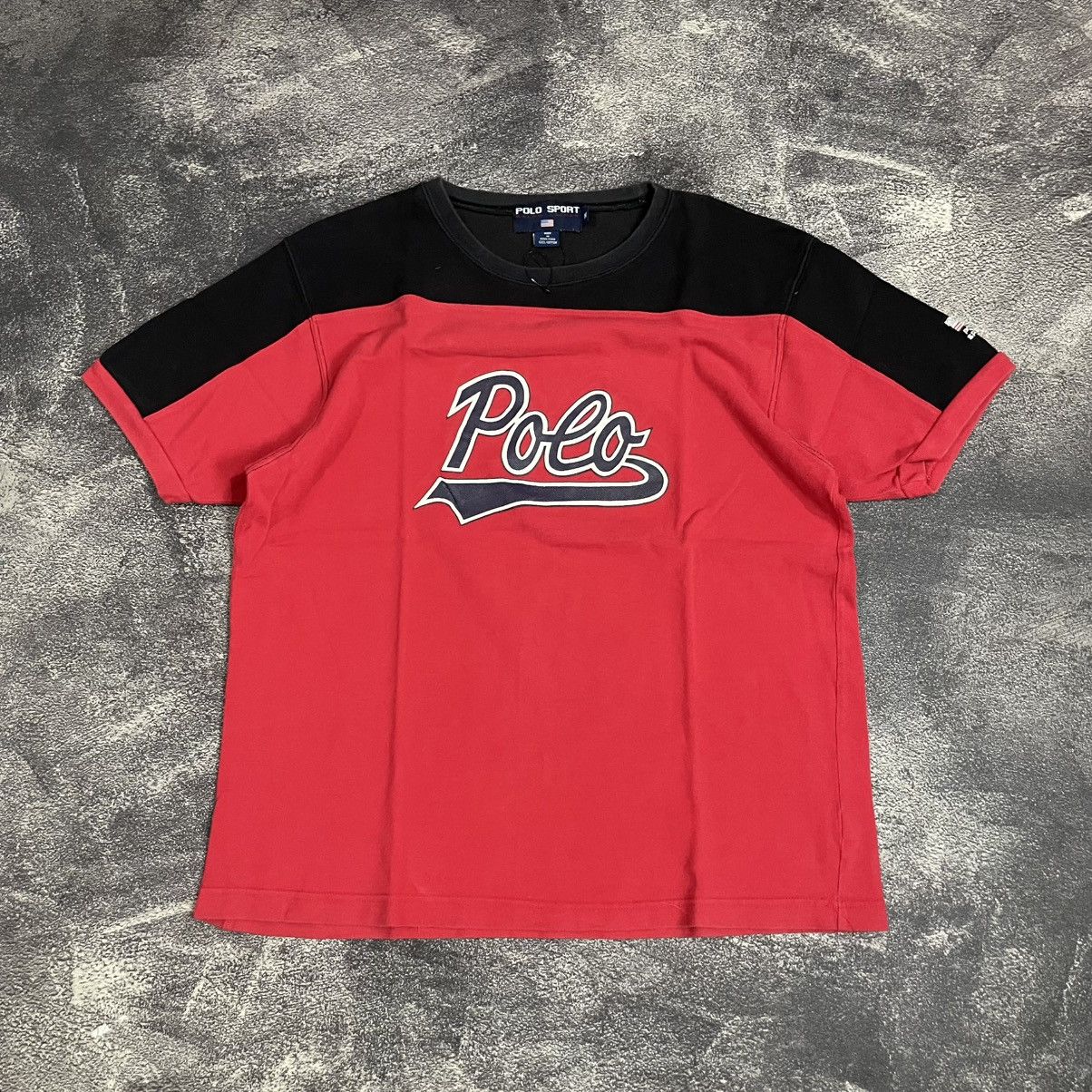 Polo Ralph Lauren × Vintage 1990's Polo Sport tees Size US XL / EU 56 / 4 - 1 Thumbnail