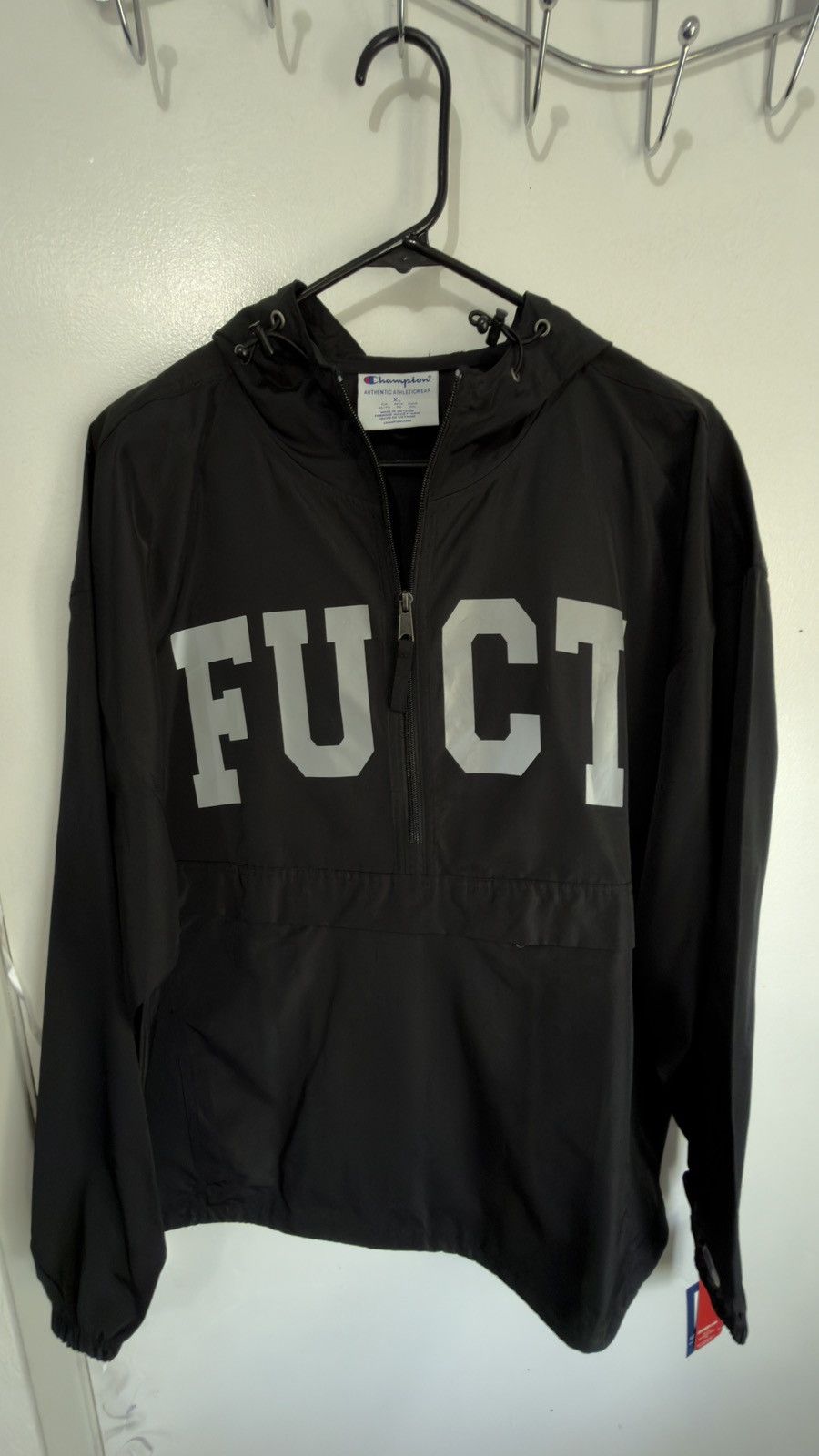FUCT FUCT 3M Academy Logo Anorak Size US XL / EU 56 / 4 - 2 Thumbnail
