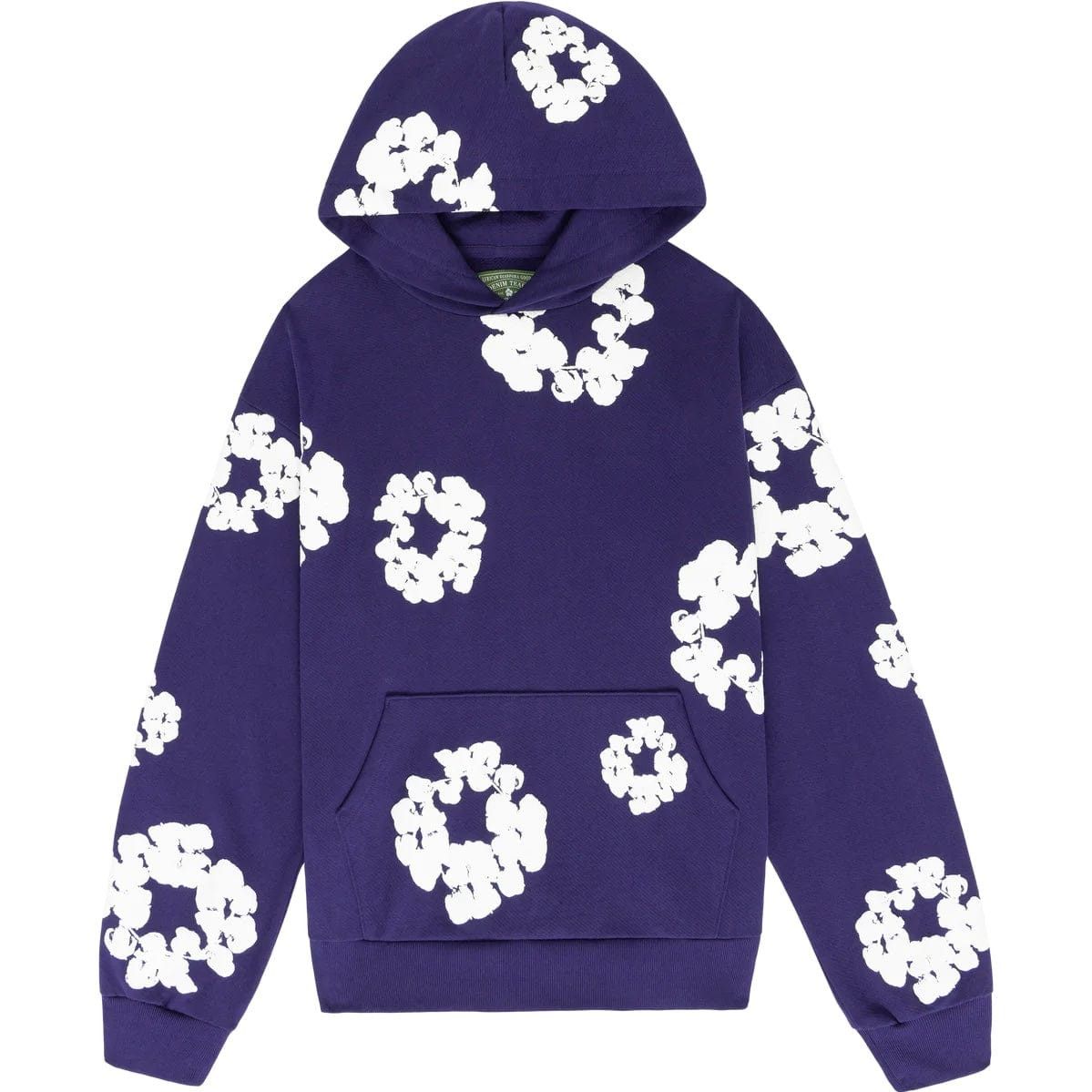 DENIM TEARS The Cotton Wreath Hooded Sweatshirt Purple Size US XL / EU 56 / 4 - 1 Thumbnail