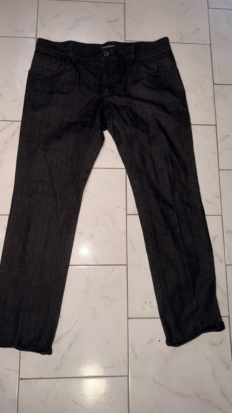 Dolce & Gabbana Dolce & Gabbana Black Jeans Size US 36 / EU 52 - 1 Thumbnail