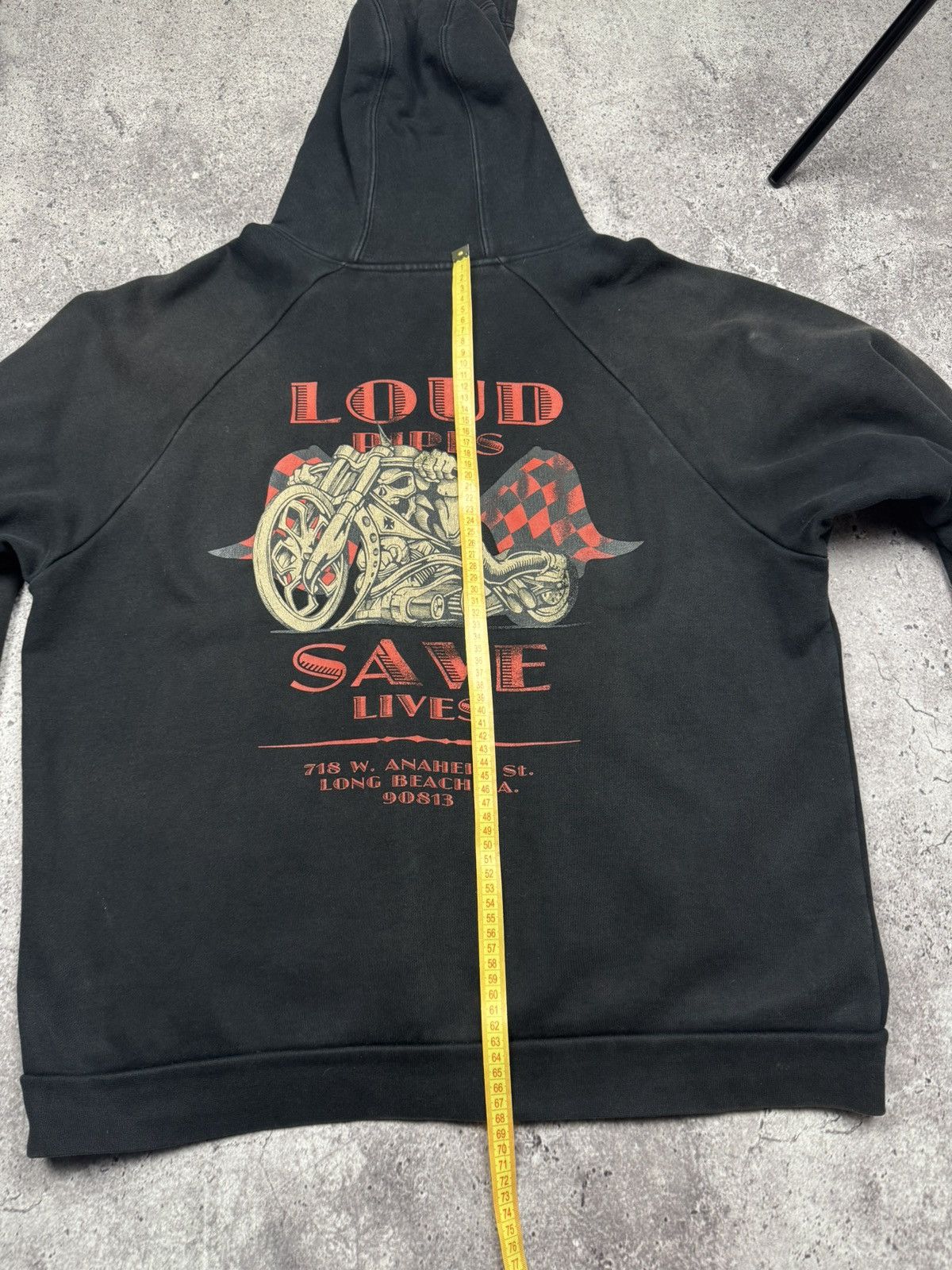 West Coast Choppers Vintage West Coast Choppers Distressed Faded Zip Hoodie Y2K Size US XL / EU 56 / 4 - 14 Thumbnail