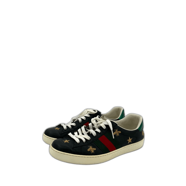 Gucci Gucci Ace 41.5 black sneakers-2508 Size US 11 / EU 44 - 1 Thumbnail