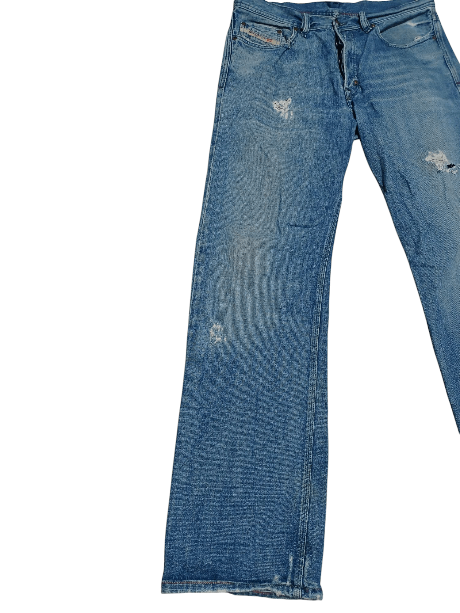 Diesel DIESEL VINTAGE DISTRESSED MADE IN ITALY 33 SIZE JEANS DENIM Size US 33 - 2 Thumbnail