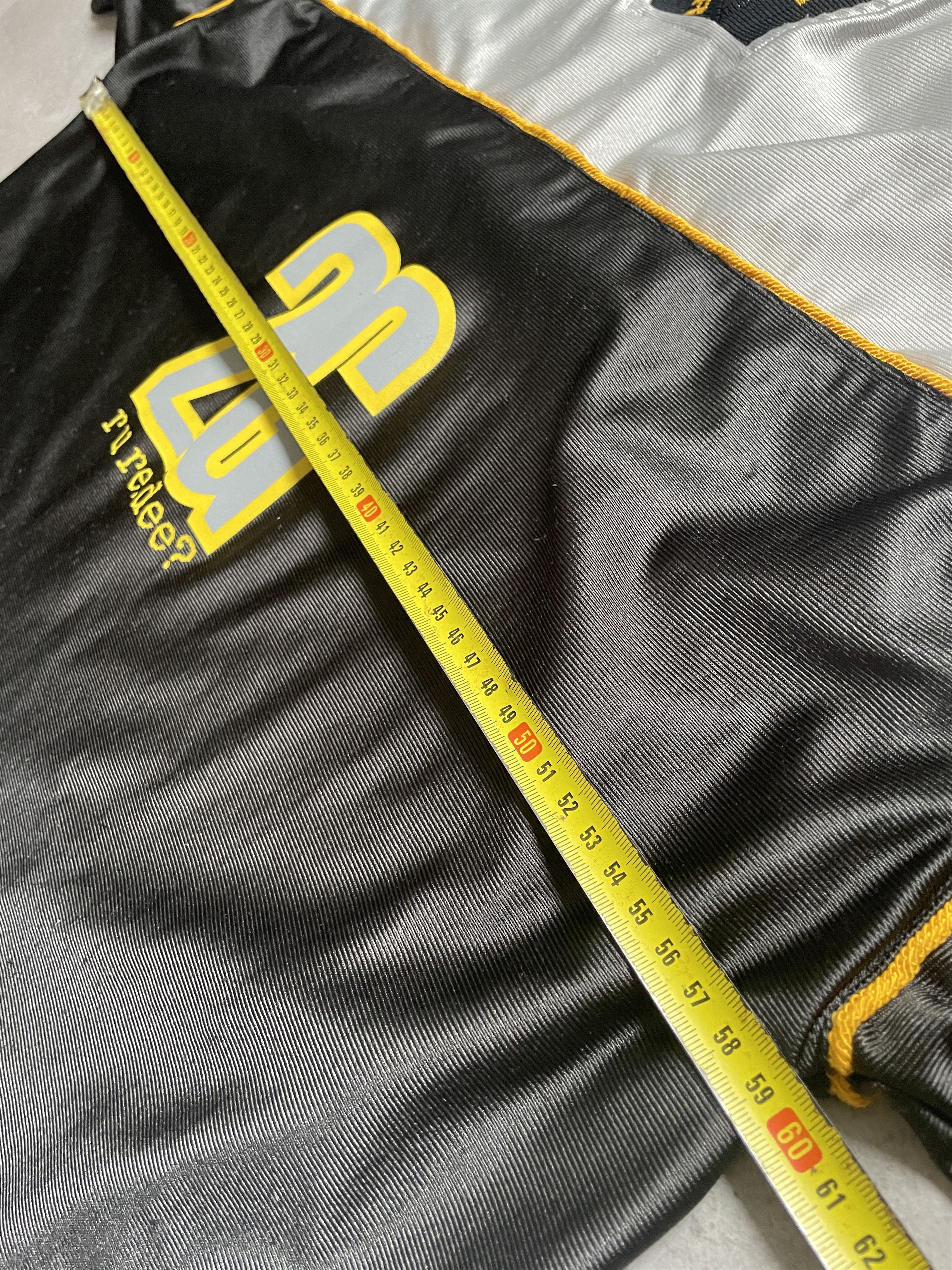 Rap Tees Y2K RUDEBOY BLACK SILVER RAP HIP HOP JERSEY MADE IN USA Size US L / EU 52-54 / 3 - 8 Thumbnail
