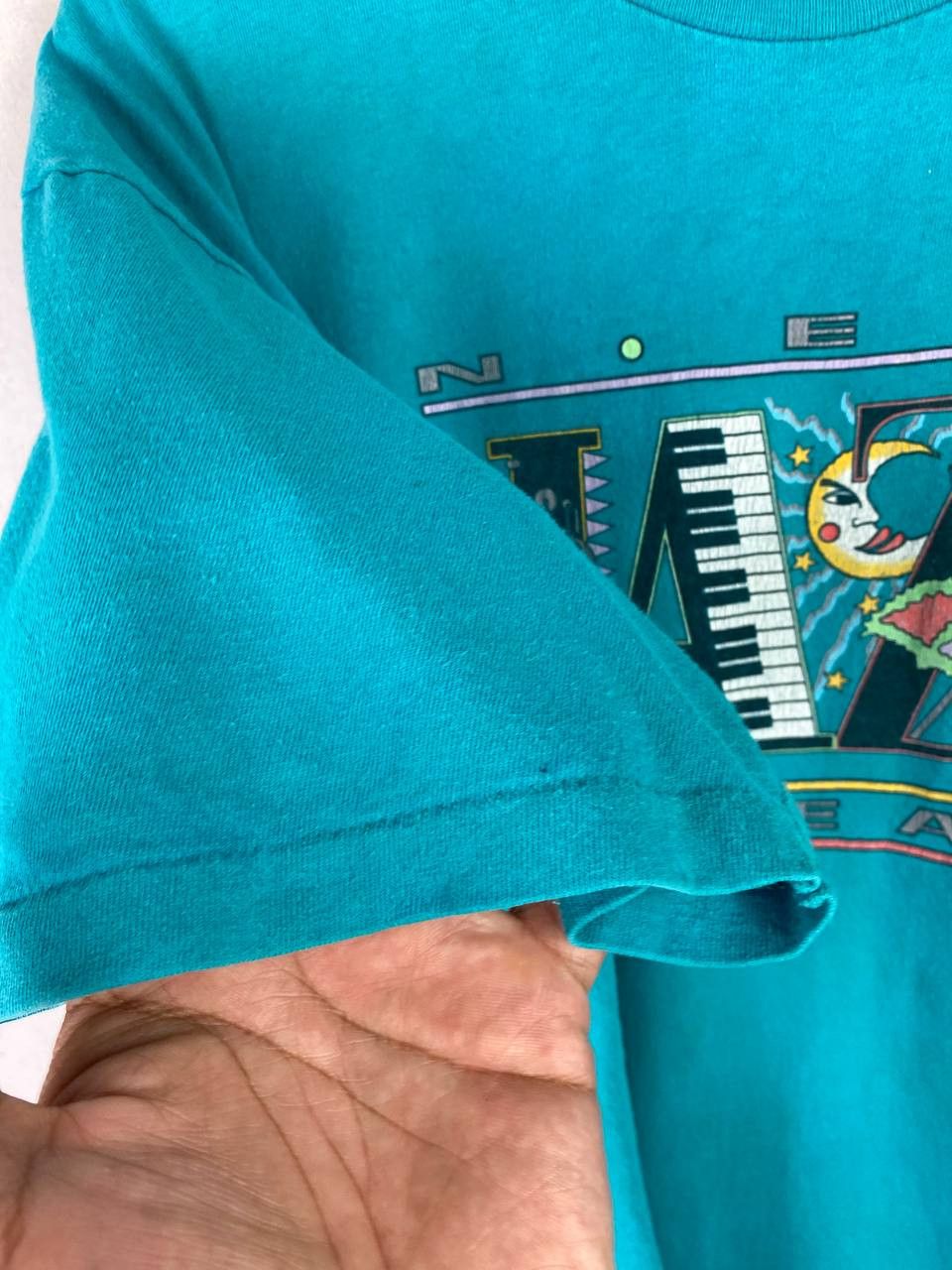 Vintage vintage 90s new orleans jazz tee nice design Size US XL / EU 56 / 4 - 6 Thumbnail