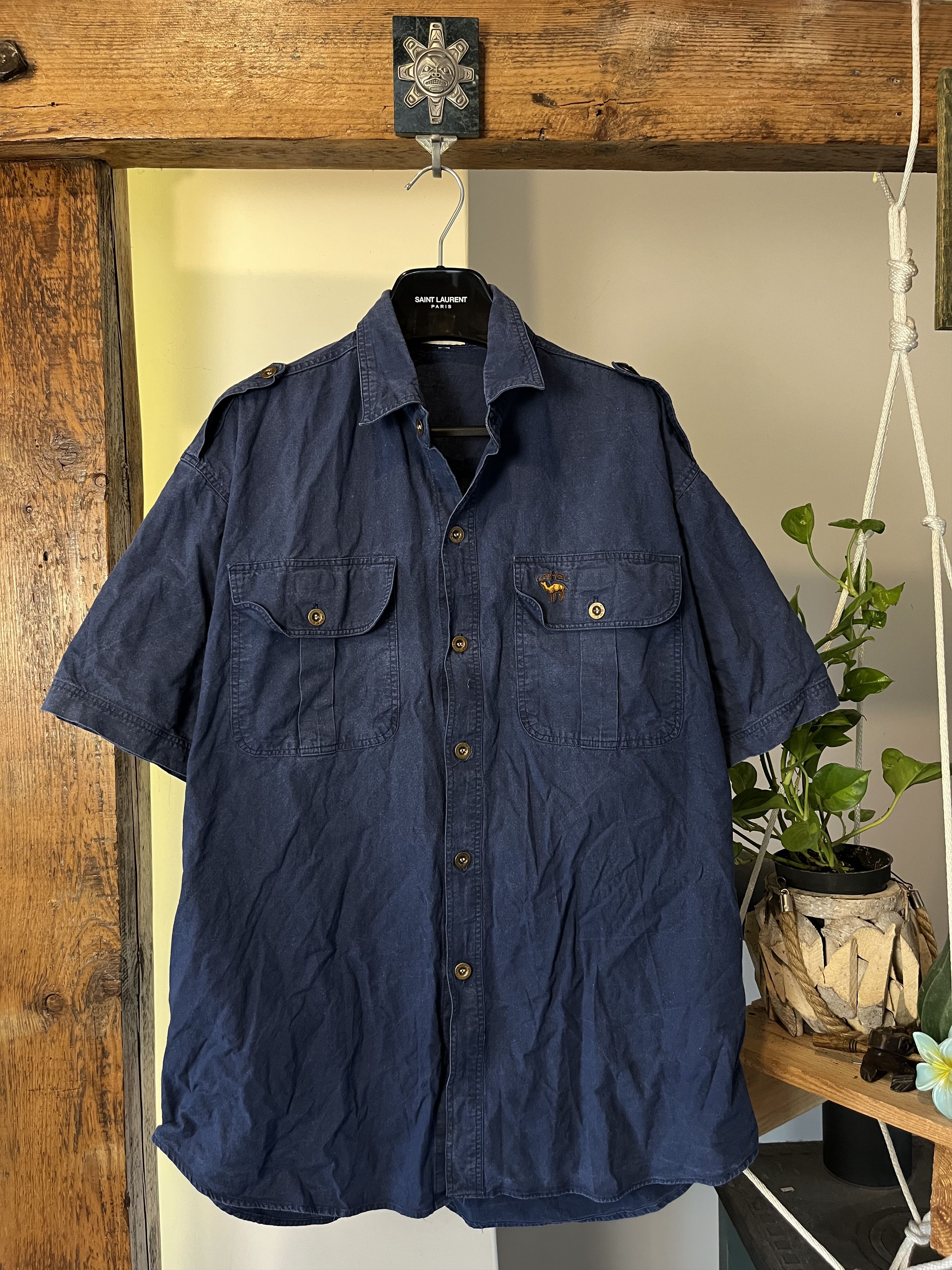 Camel Vintage Camel 90s Shirt Size US XL / EU 56 / 4 - 1 Thumbnail