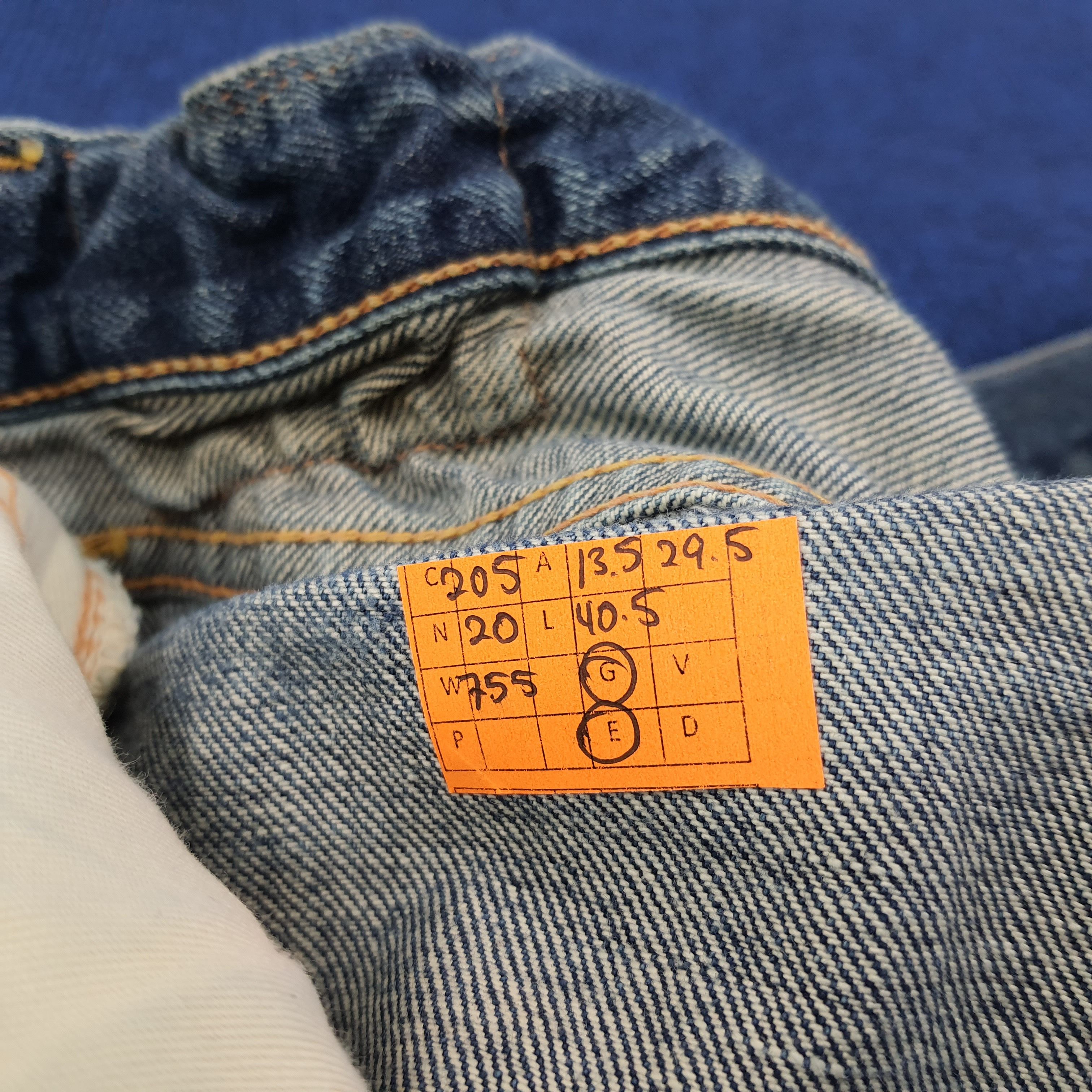 Evisu Vintage Evisu Salvadge Japan Brand Custom Daicock Jeans Size US 27 - 9 Thumbnail