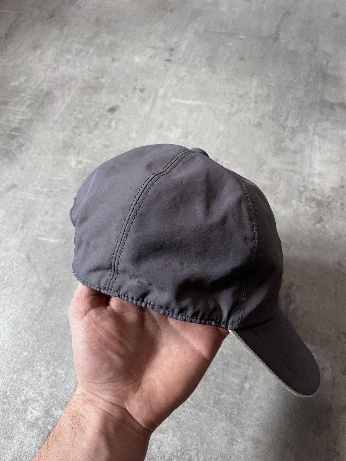Loro Piana Loro Piana storm system nylon grey cap Size ONE SIZE - 6 Thumbnail