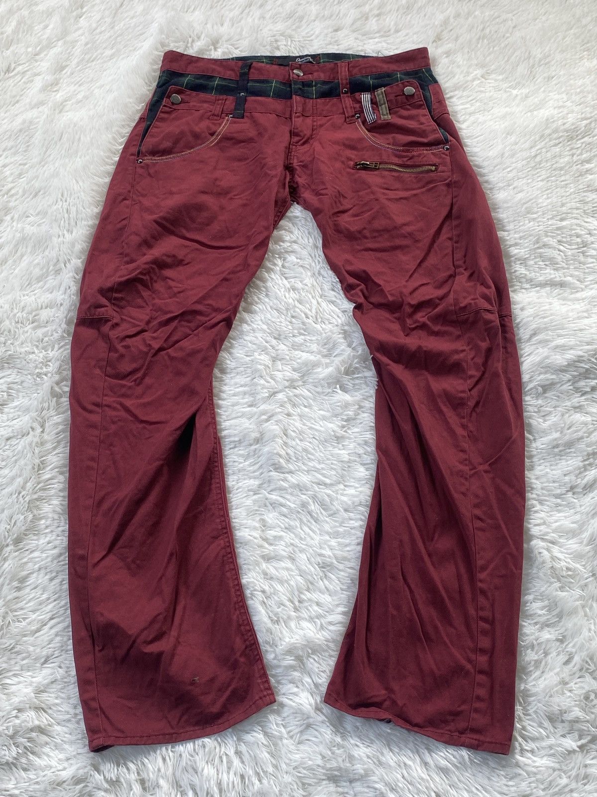 🔥OFFER NOW🔥Dominated Handcrafted Jeans Japan Double Waist