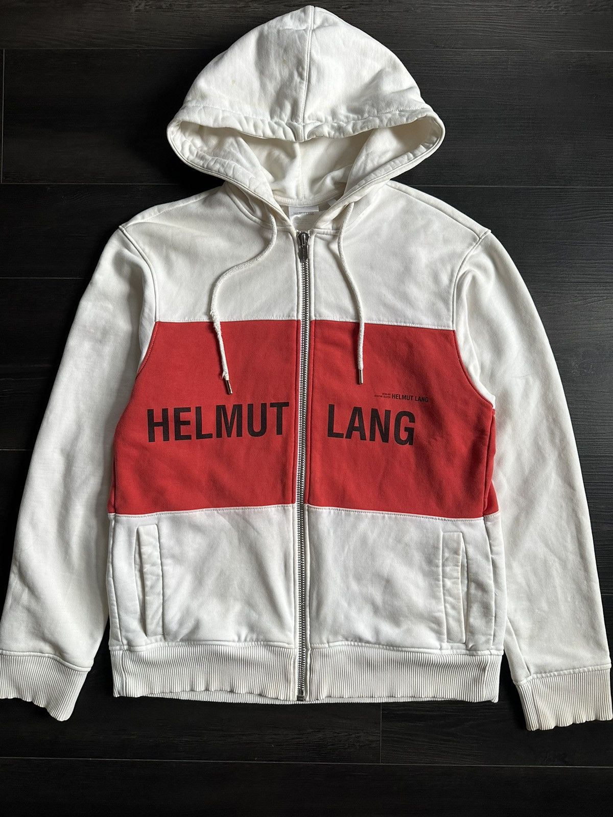 helmut lang standard hoodie
