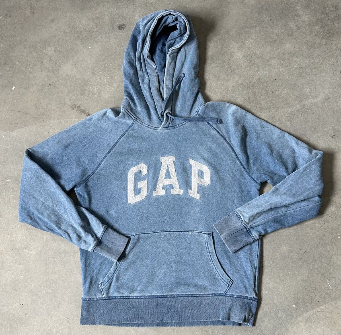 Gap VINTAGE GAP DENIM COLOUR HOODIE Size US M / EU 48-50 / 2 - 1 Thumbnail
