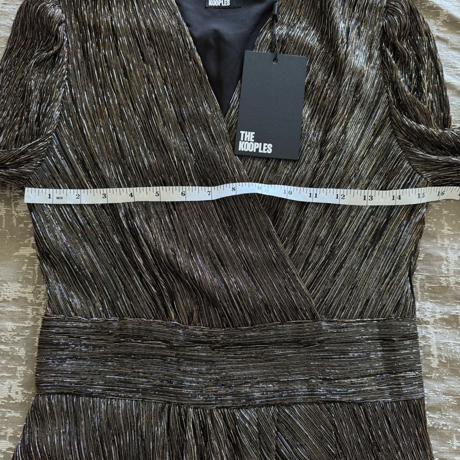 The Kooples NWT! The Kooples Lurex Dress, Size 1 Size S / US 4 / IT 40 - 11 Thumbnail
