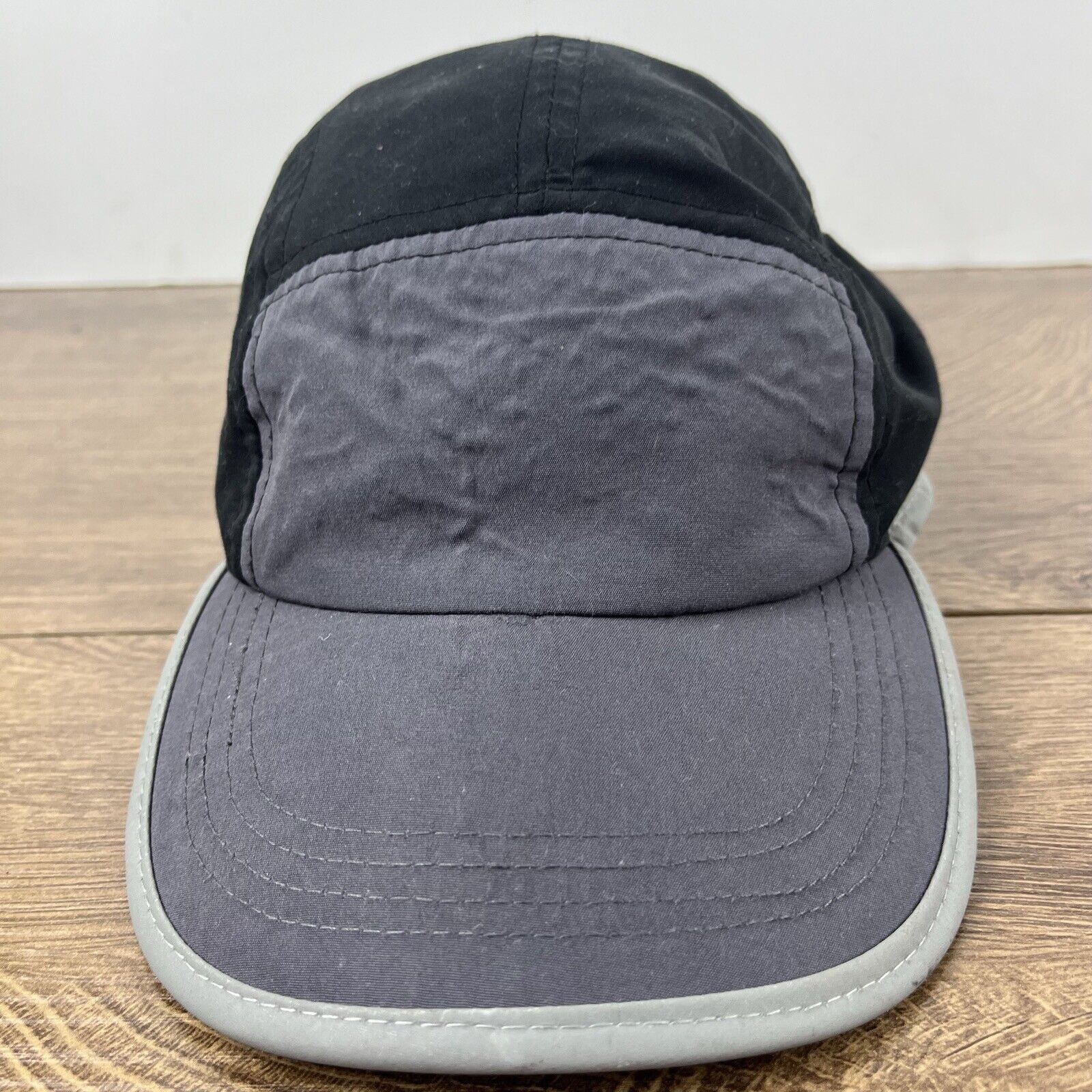Other Gray Running Hat Gray Athletic Cap Adjustable Hat Gray Adult Size ONE SIZE - 6 Thumbnail