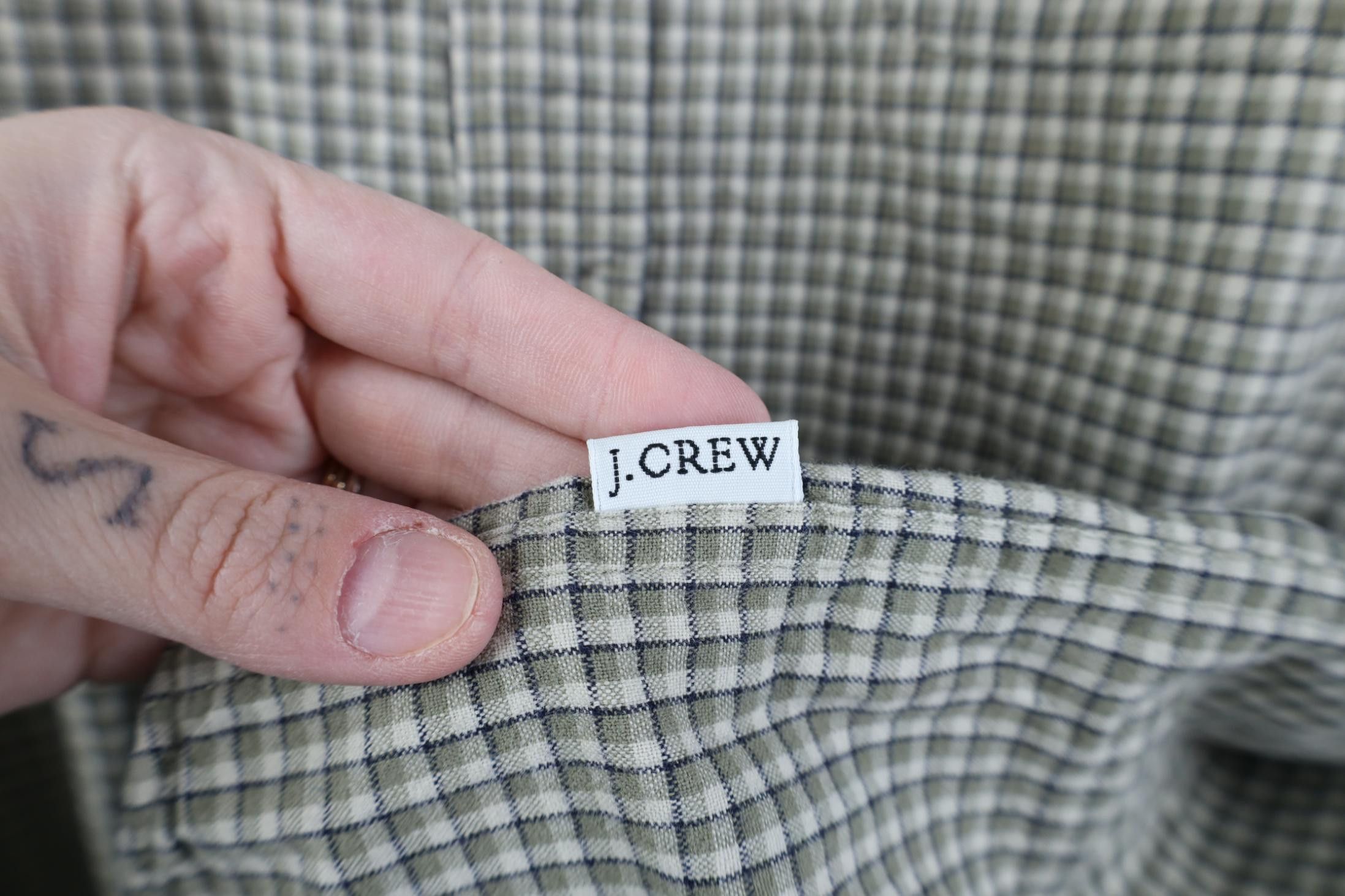 J.Crew Vintage 90s J Crew Flannel Collared Button Down Shirt Plaid Size US M / EU 48-50 / 2 - 4 Thumbnail
