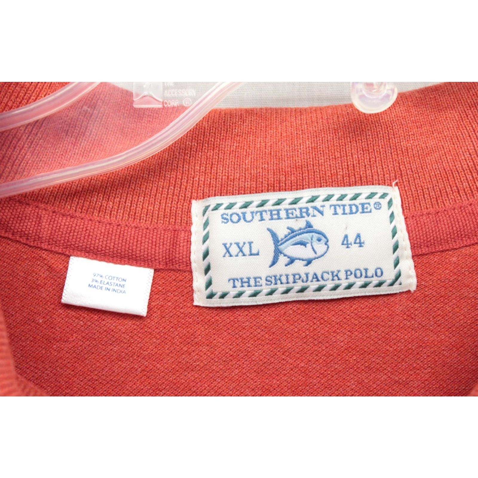 Southern Tide Southern Tide Shirt Men's XXL Orange The Skipjack Preppy Modern Size US XXL / EU 58 / 5 - 4 Thumbnail