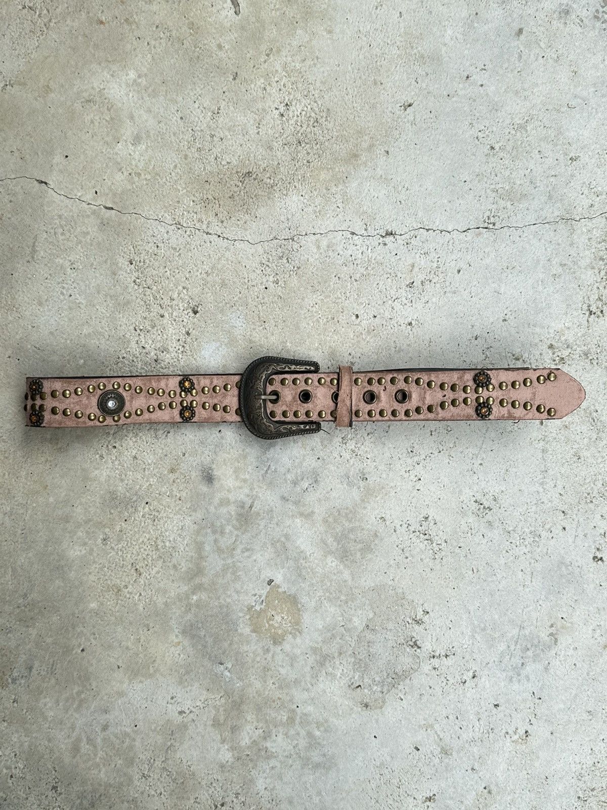 Kapital × Vintage Vintage Studded leather belt Size ONE SIZE - 1 Thumbnail