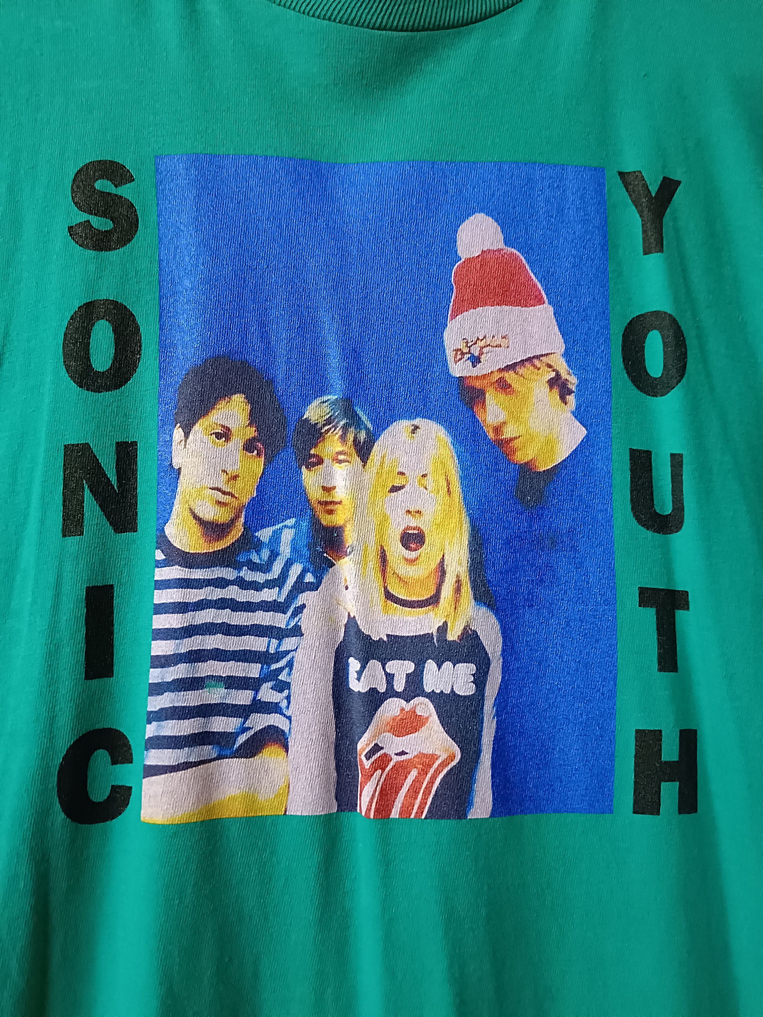 Band Tees 90s American Rock Band Sonic Youth Line Up Photo Tee Size US M / EU 48-50 / 2 - 13 Thumbnail