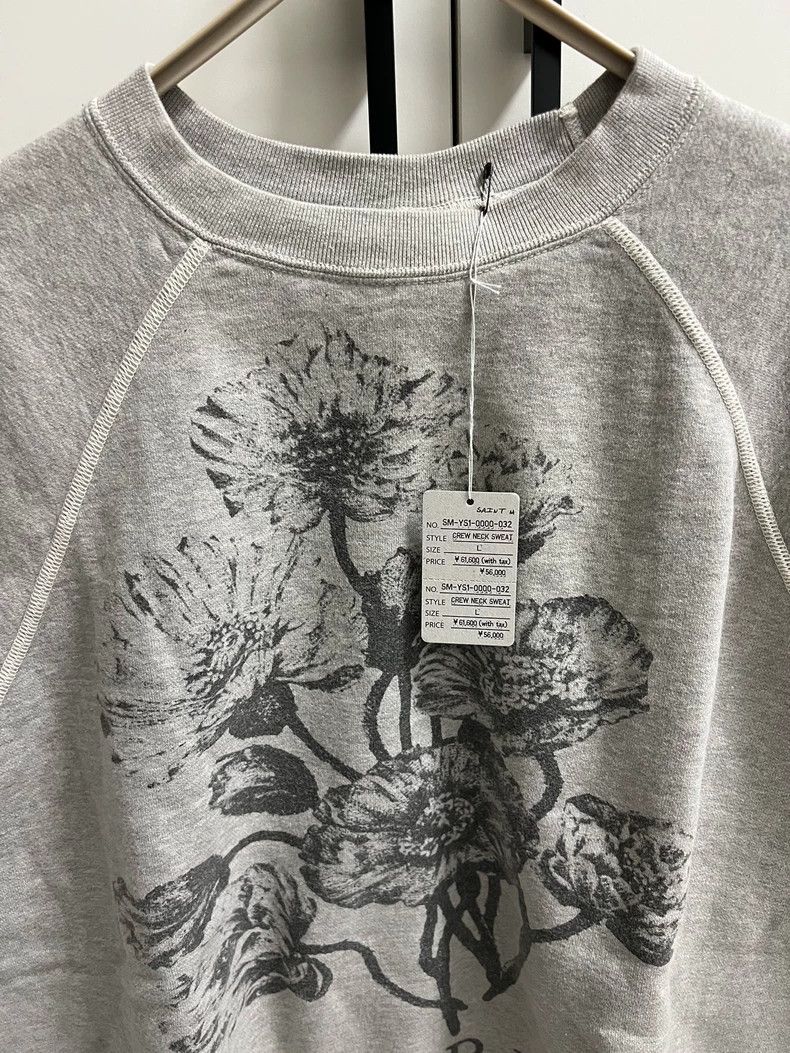 Saint Michael Saint Michael Flowers will make old retro hoodie Size US L / EU 52-54 / 3 - 3 Thumbnail