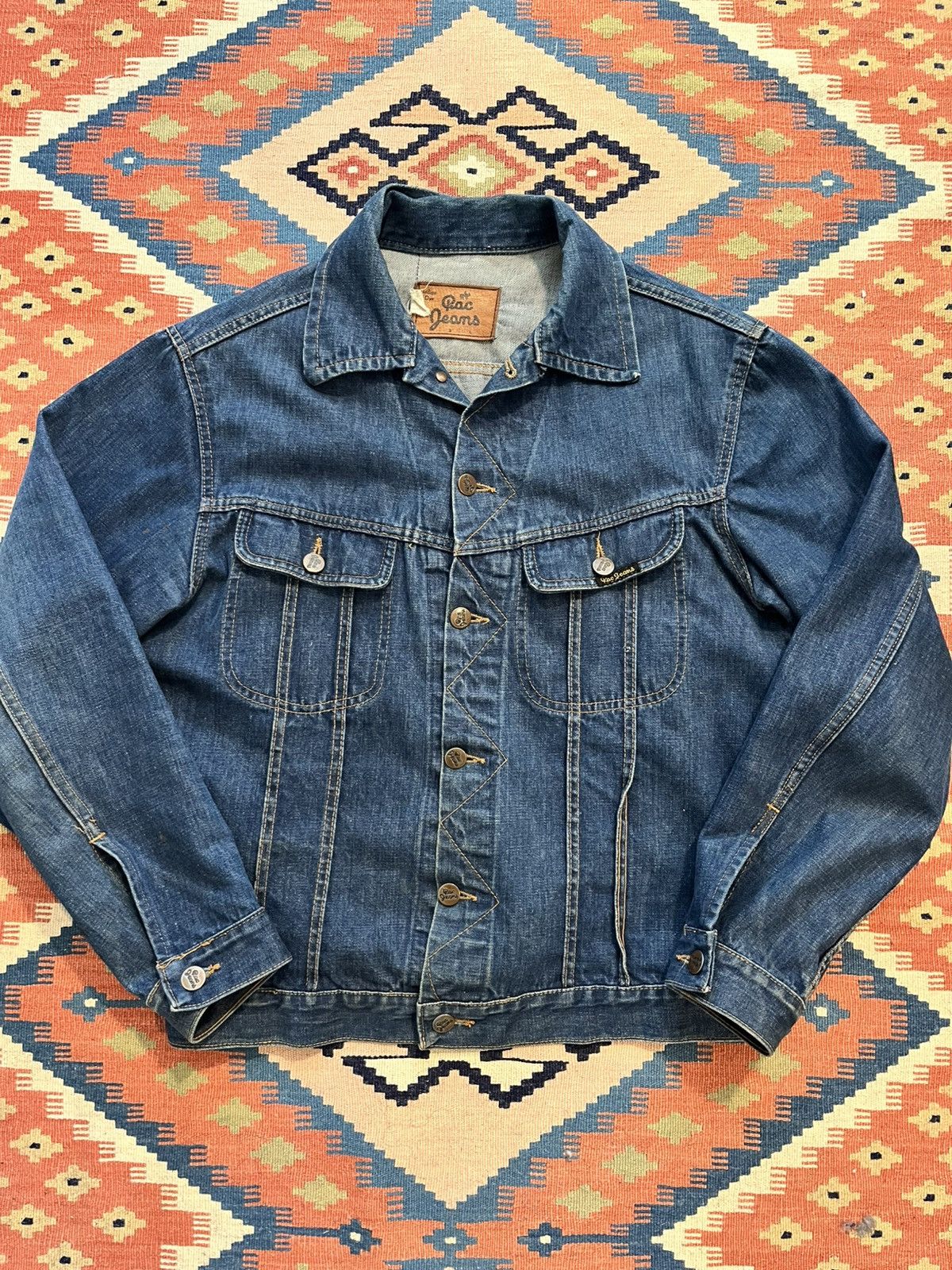 Japanese Brand Vintage indigo denim jacket Size US M / EU 48-50 / 2 - 1 Thumbnail