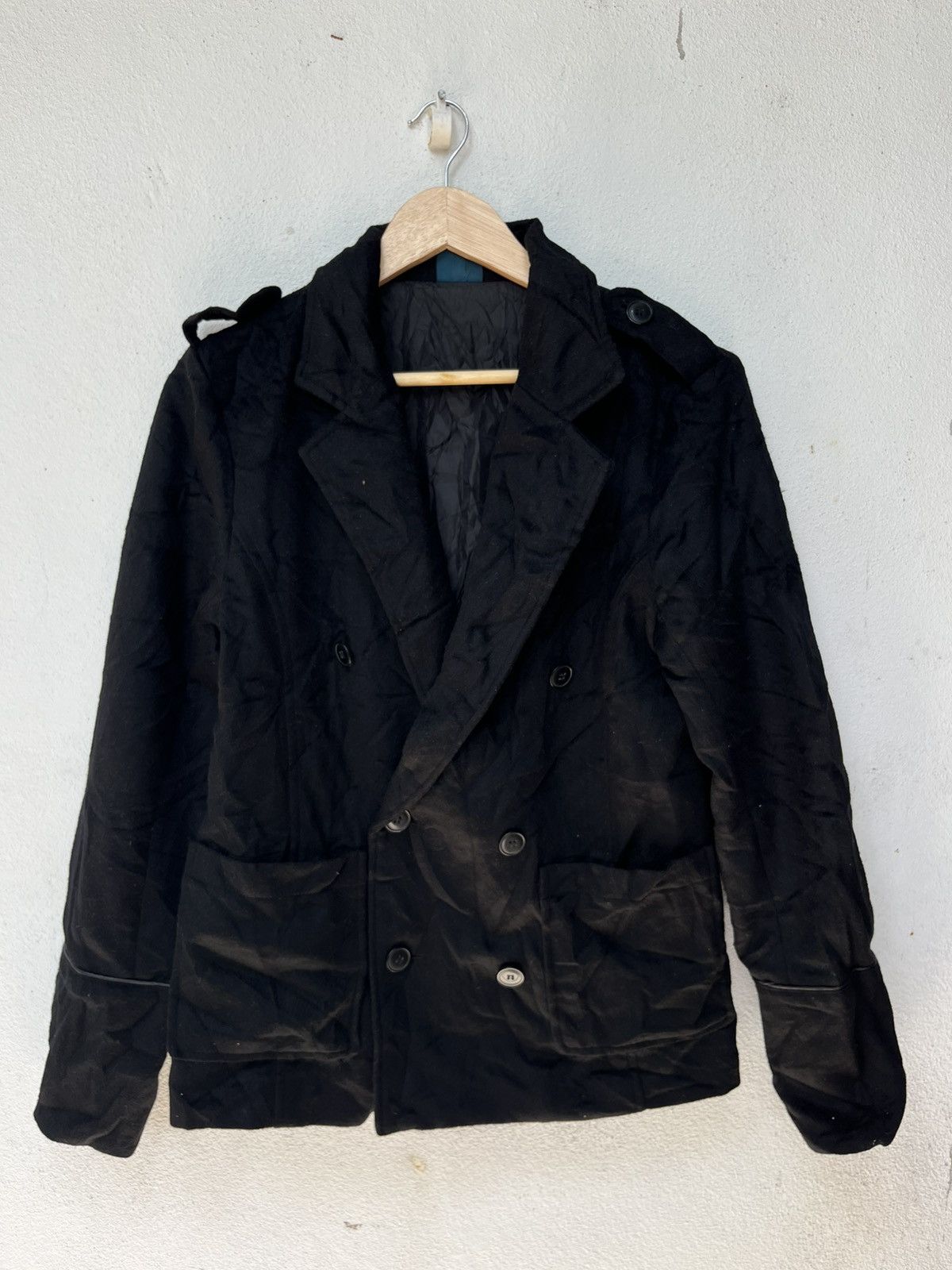 RAGEBLUE 💥Japanese Brand Rageblue Wool Jackets Size M / US 6-8 / IT 42-44 - 1 Thumbnail