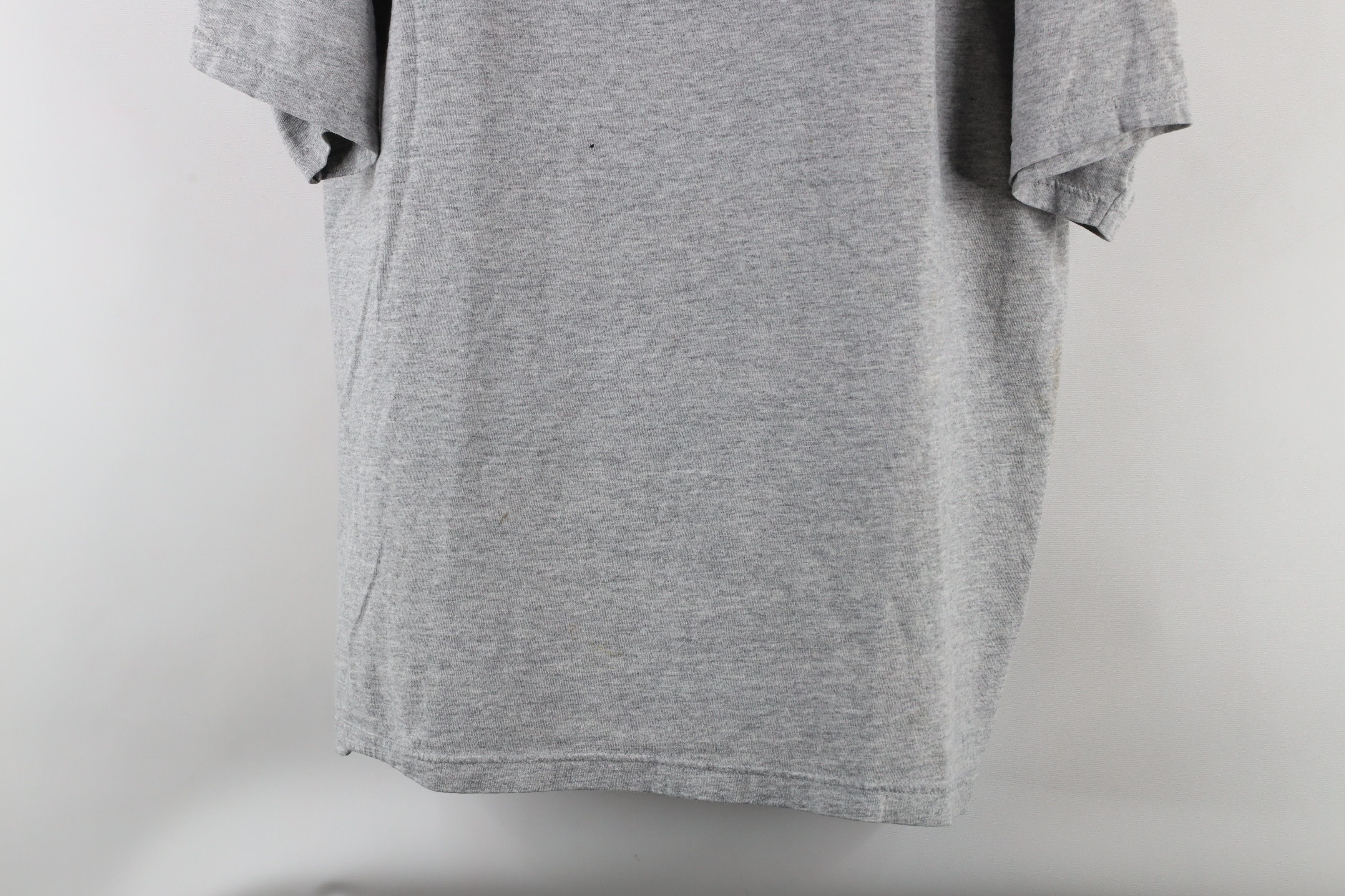 Vintage Vintage 90s Streetwear Blank Short Sleeve T-Shirt Gray Size US L / EU 52-54 / 3 - 3 Thumbnail