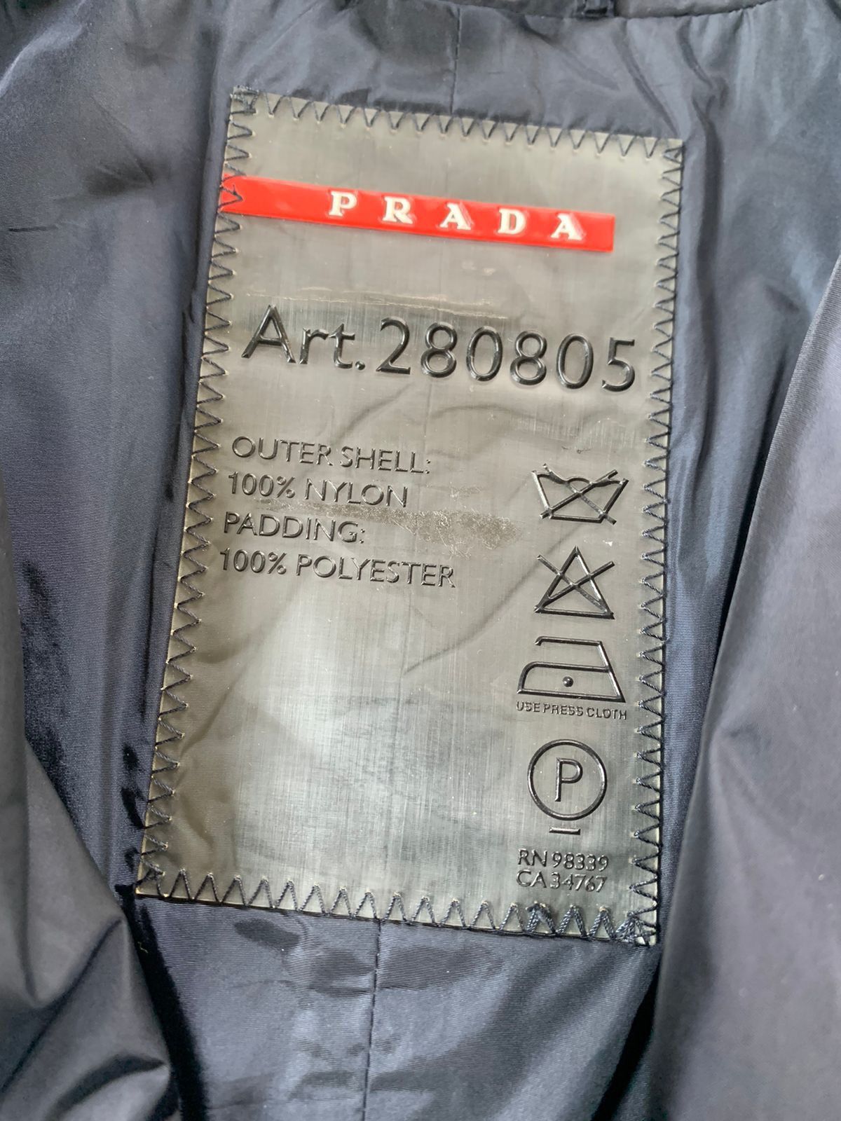 Prada Prada Nylon Padded Blazer Size M / US 6-8 / IT 42-44 - 4 Thumbnail
