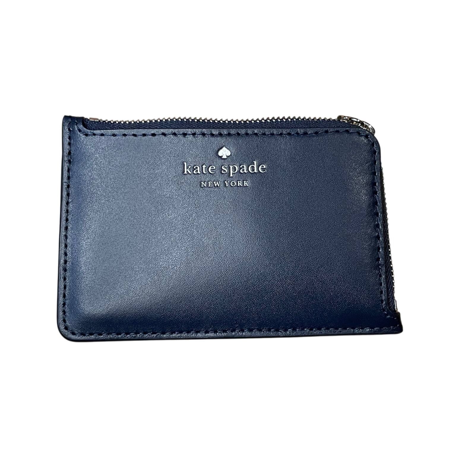 Kate Spade Kate Spade kali medium l-zip card holder Wallet Night Cap Size ONE SIZE - 1 Thumbnail