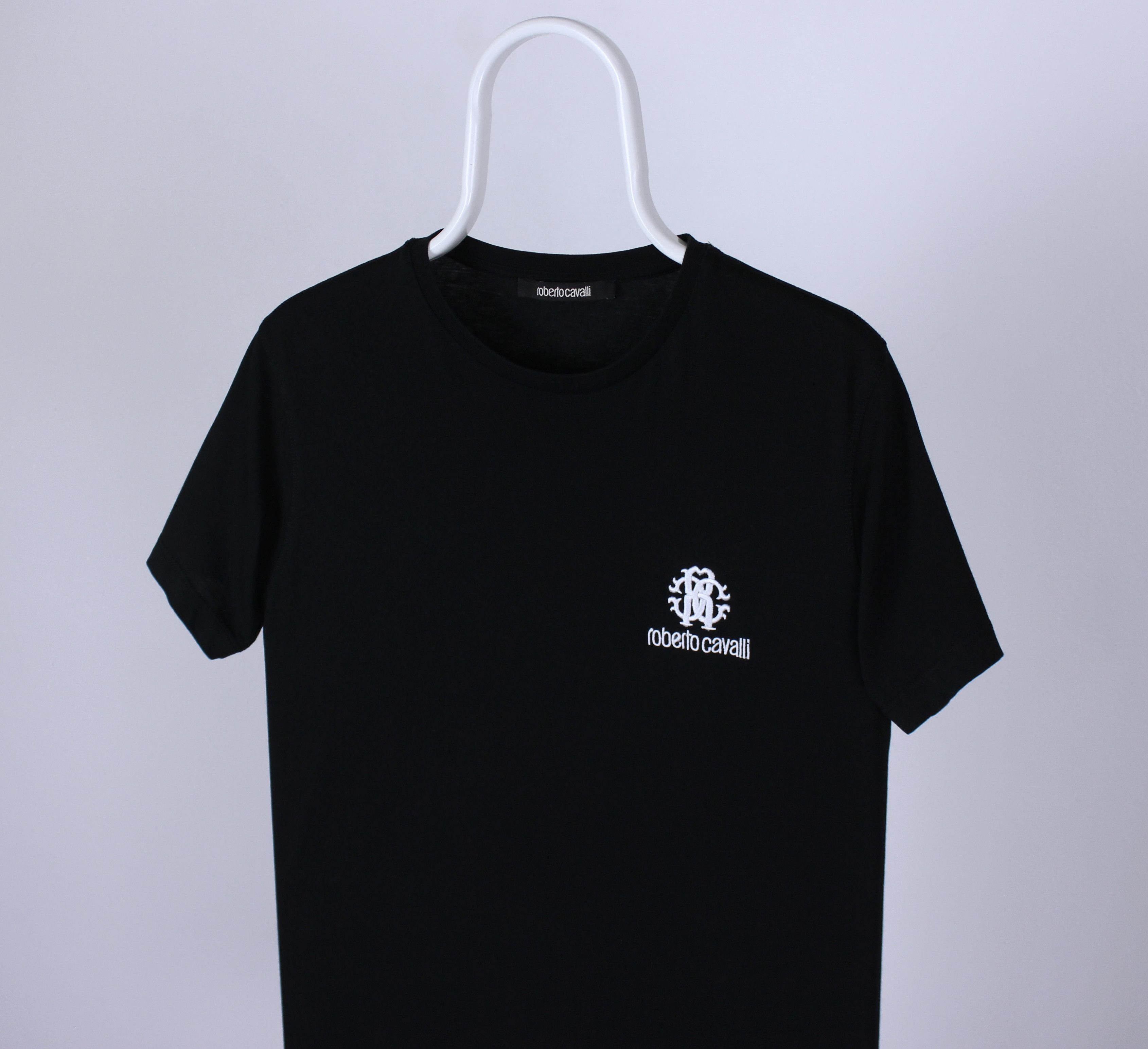 Roberto Cavalli Roberto Cavalli t shirt tee men logo L XL black Size US S / EU 44-46 / 1 - 1 Thumbnail