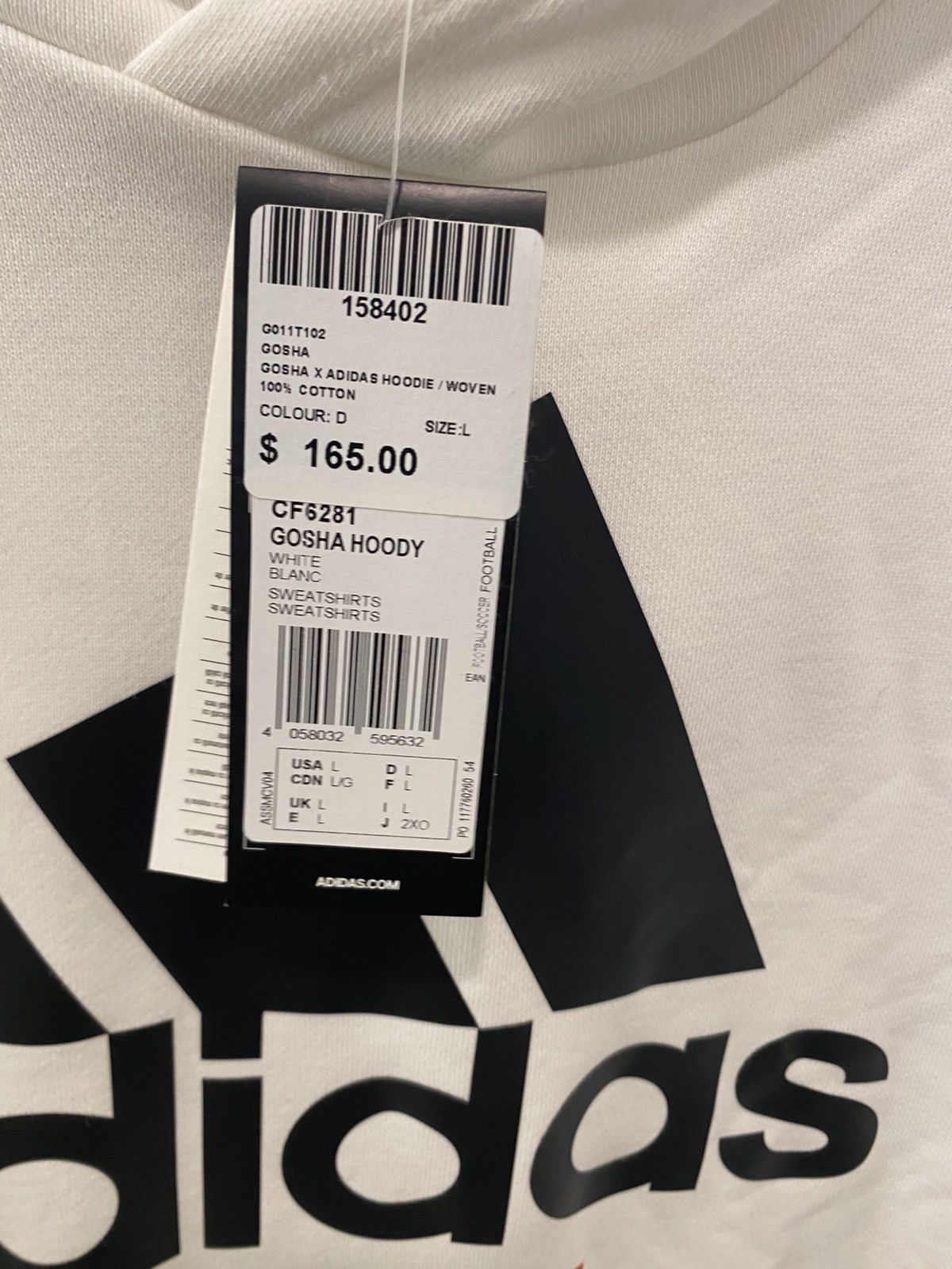 Adidas × Gosha Rubchinskiy Gosha Rubchinskiy x Adidas Woven Trefoil Soccer Hoodie Size US L / EU 52-54 / 3 - 5 Thumbnail