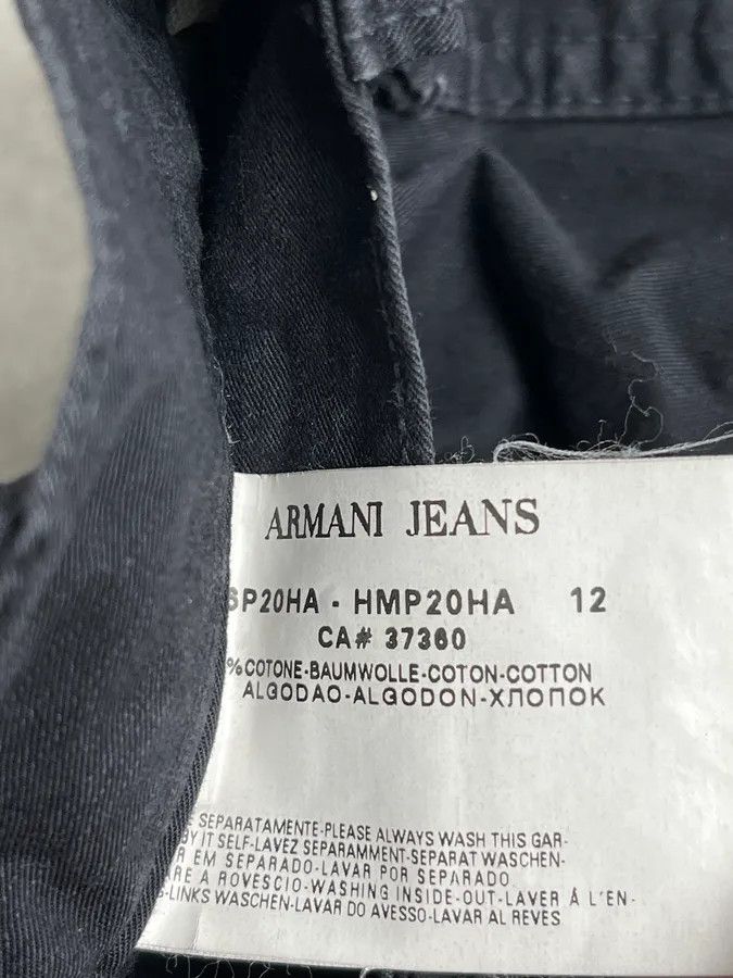 Armani 2000s Armani Black Cozy Signature Pants Size US 30 / EU 46 - 12 Thumbnail