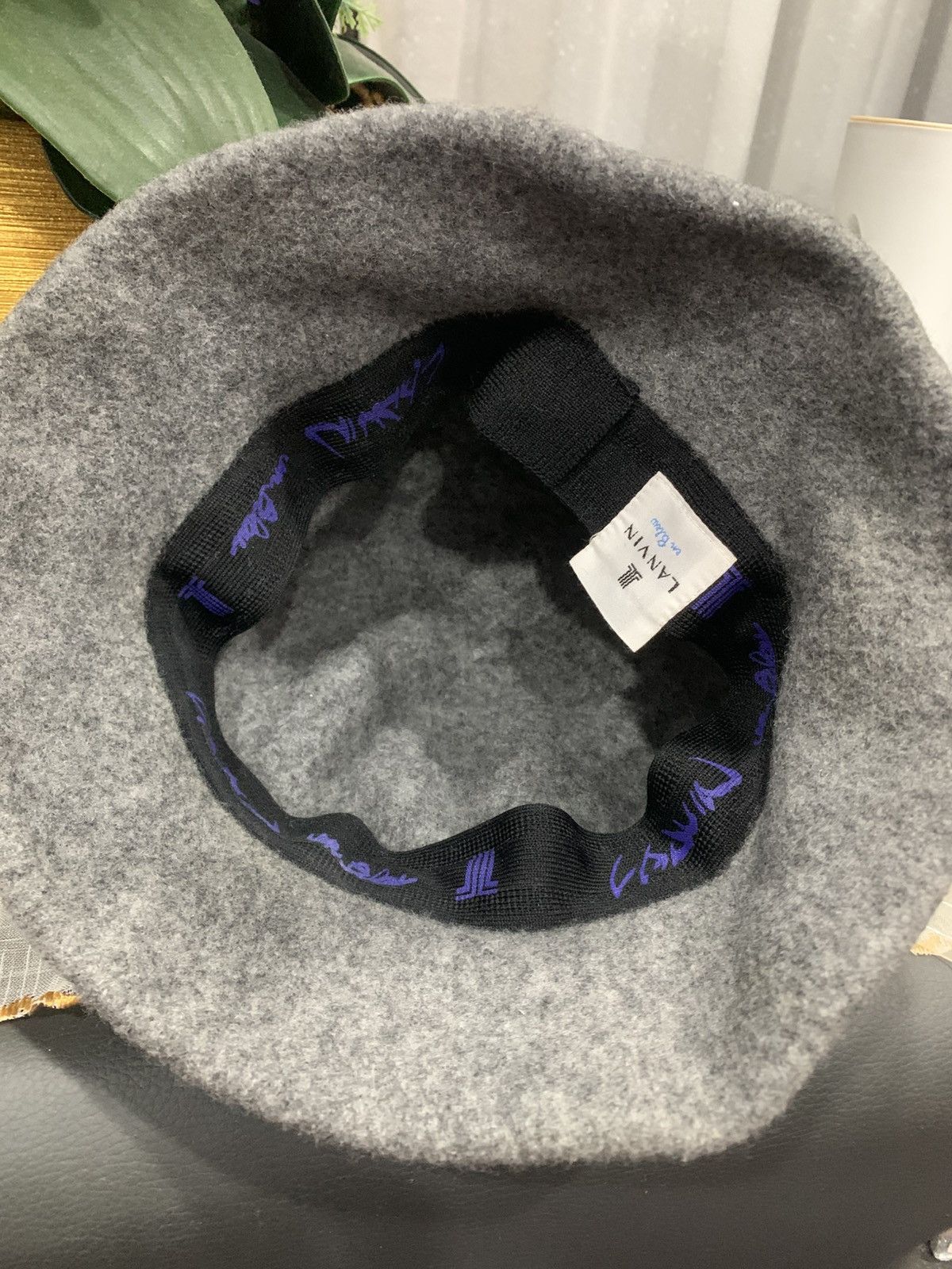 Lanvin Vintage Lanvin Wool Bucket Size ONE SIZE - 4 Thumbnail