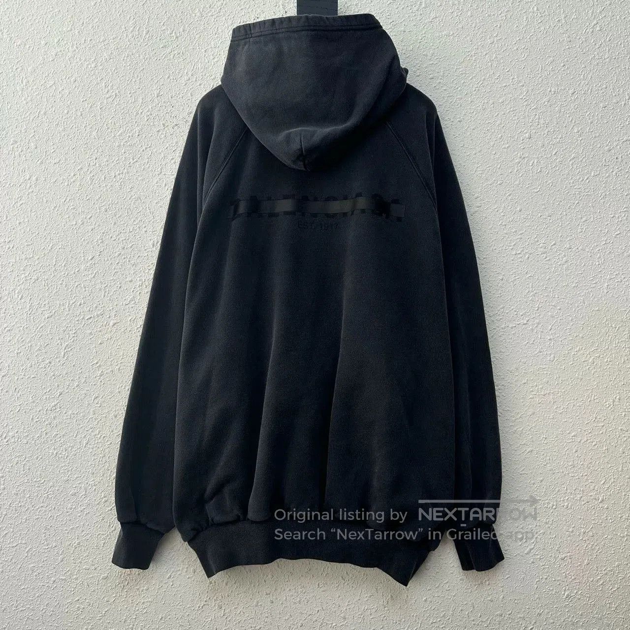 Balenciaga Balenciaga Washed Gray Logo Hoodie. Size US M / EU 48-50 / 2 - 2 Thumbnail
