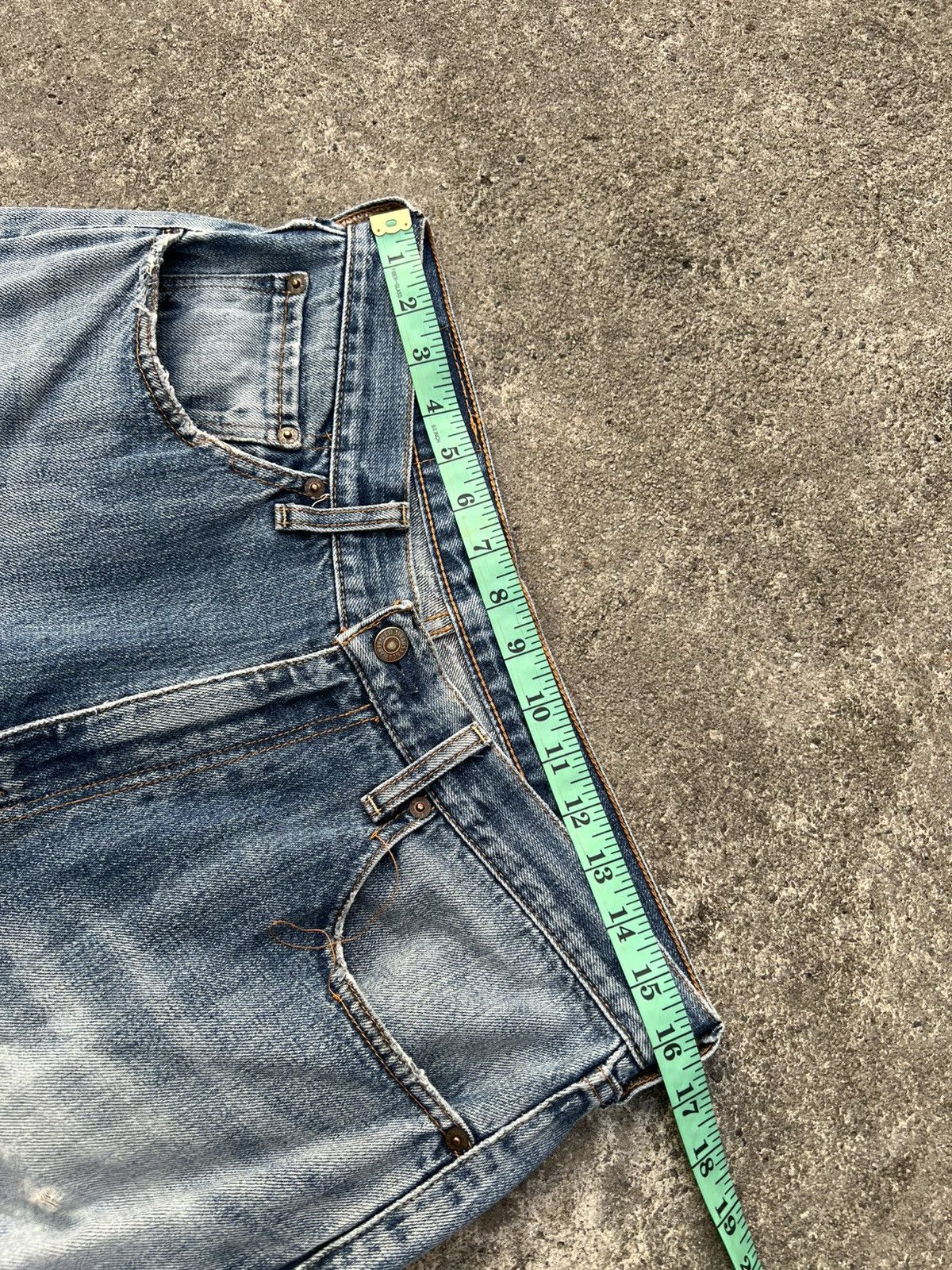 Levi's Vintage Levis 544 Distressed Baggy Jean Size US 32 / EU 48 - 3 Thumbnail