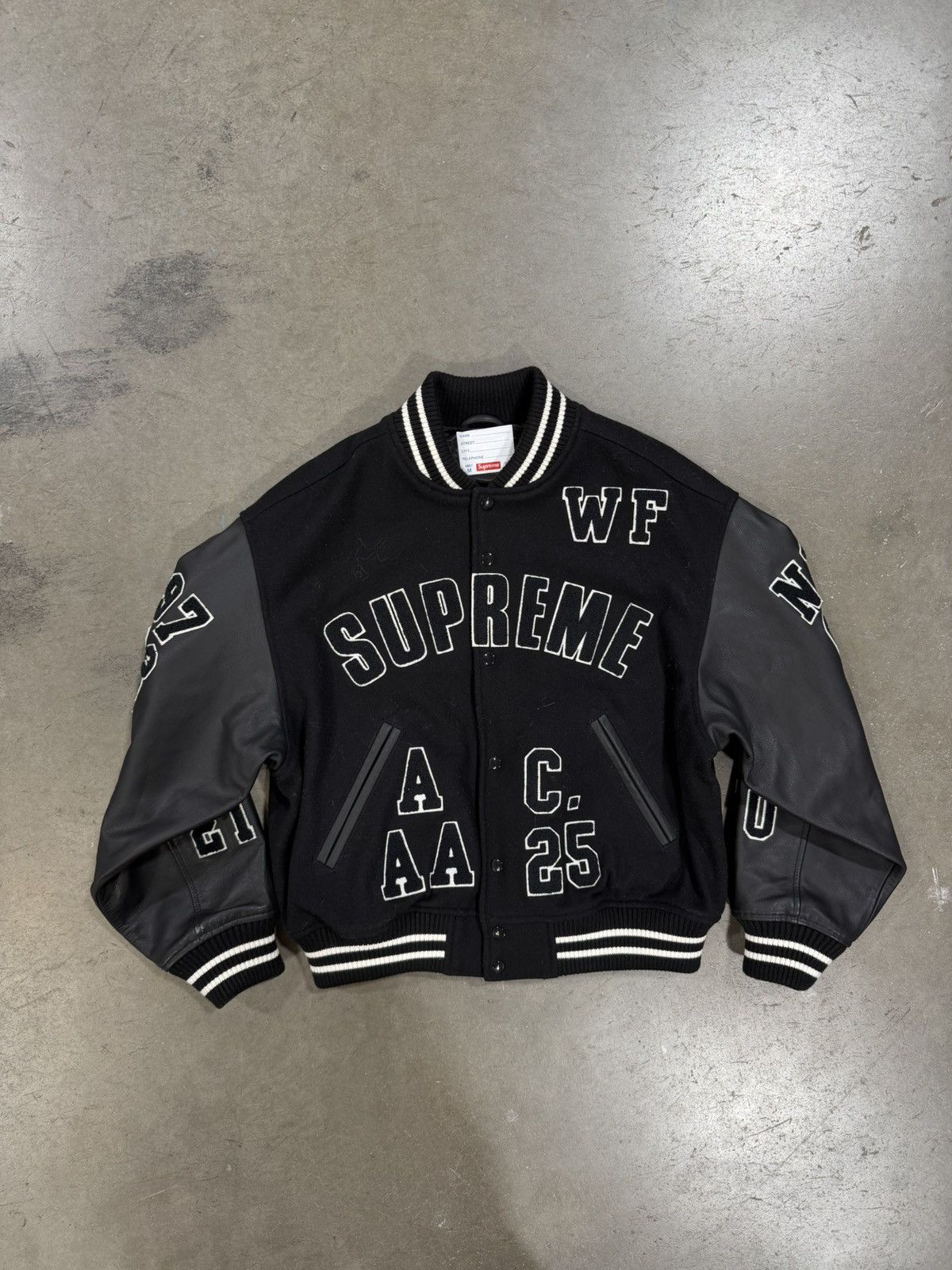 Supreme Praises Varsity Jacket