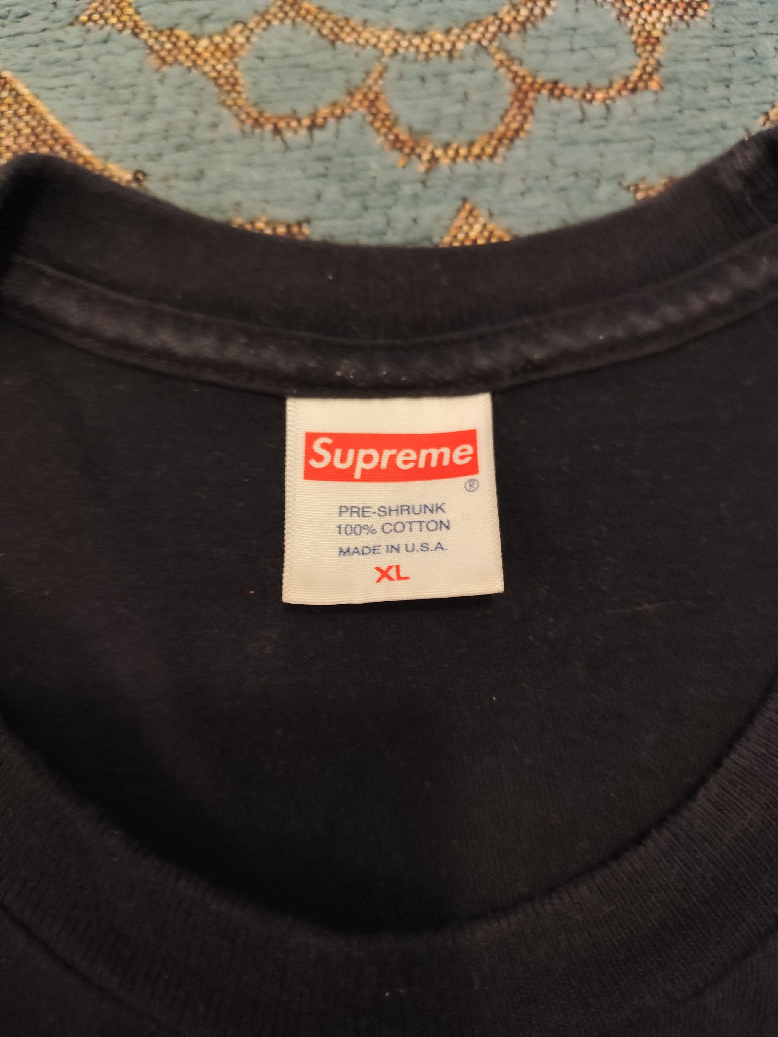 Supreme Supreme madonna tee black Size US XL / EU 56 / 4 - 4 Thumbnail