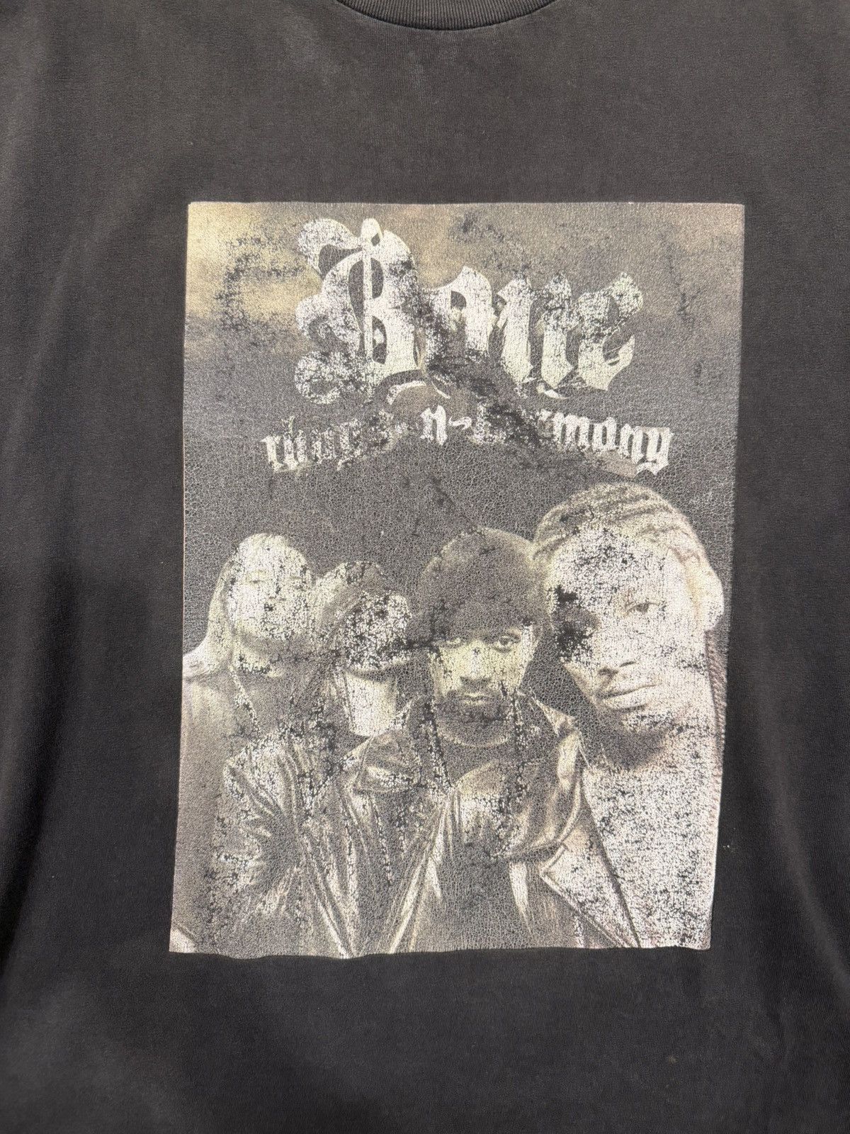 Vintage Vintage Bone Thugs N Harmony BTNH Resurrection Faded Rap Tee Size US XXL / EU 58 / 5 - 6 Thumbnail