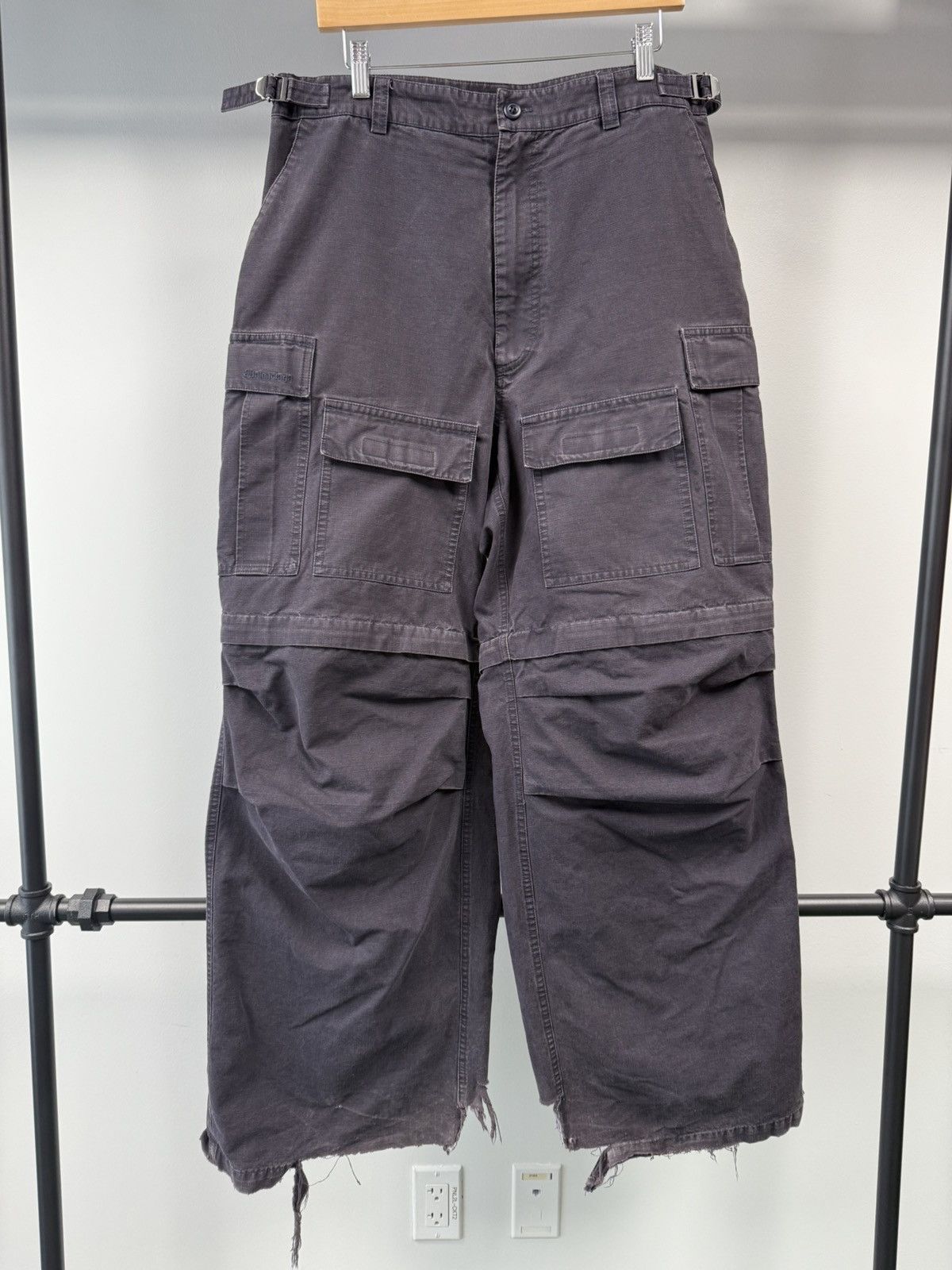 Balenciaga Balenciaga Cargo Pants with Detachable Shorts-yf - 50 Size US 34 / EU 50 - 3 Thumbnail