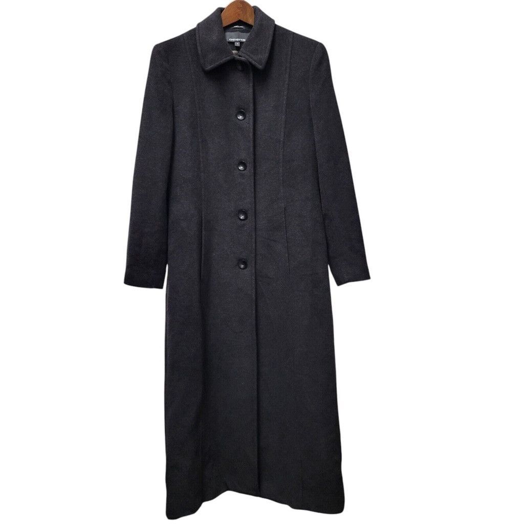 Jones New York Jones New York Women's Single-Breasted Maxi Coat 4. Brown. Size S / US 4 / IT 40 - 2 Thumbnail