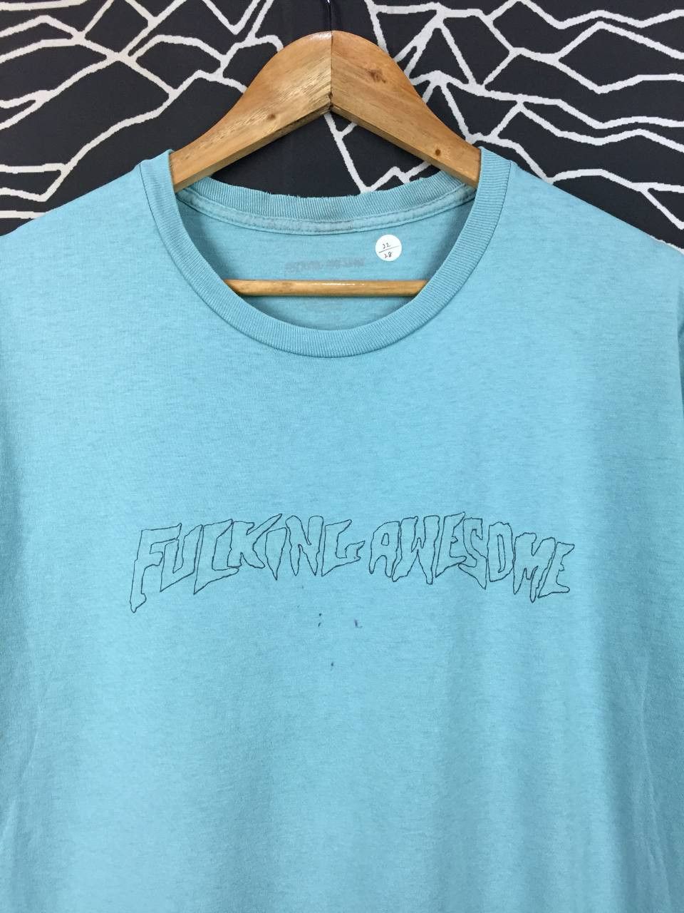 Fucking Awesome Fucking Awesome Skateboards Outline Logo Tee Size US L / EU 52-54 / 3 - 3 Thumbnail