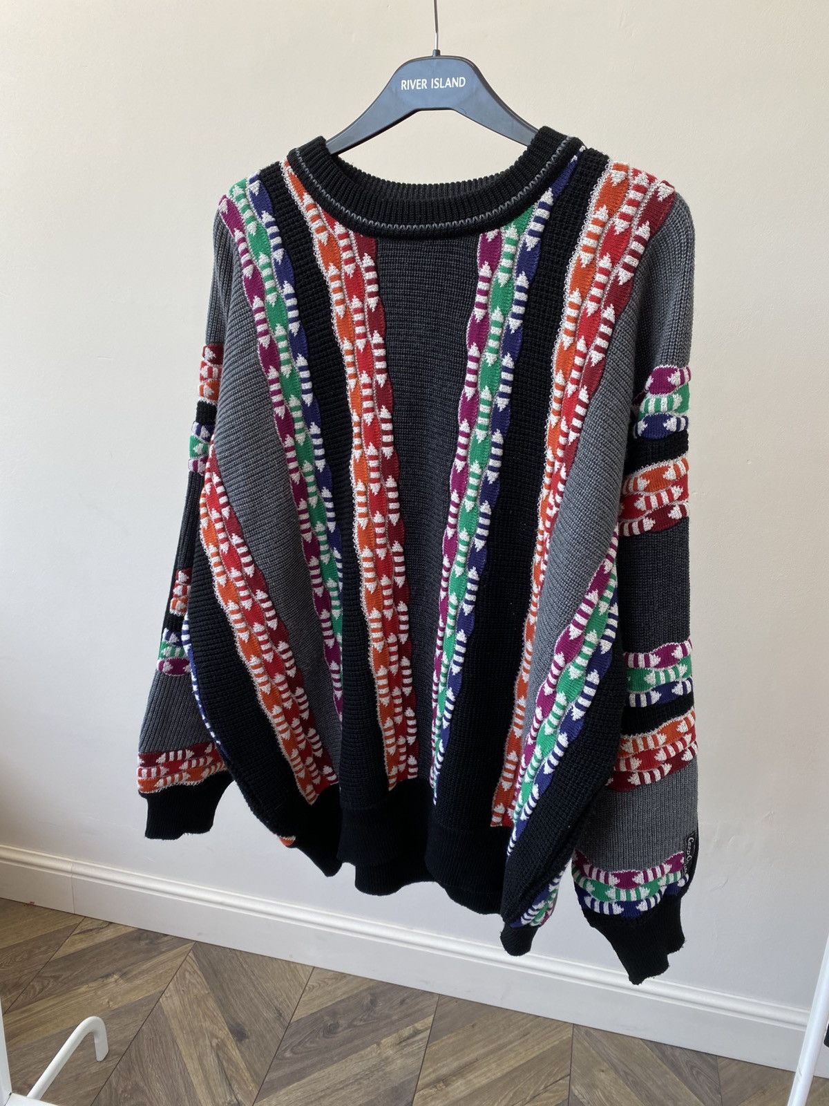 Carlo Colucci Vintage Carlo Colucci 00s Knitted Sweater Size US XL / EU 56 / 4 - 3 Thumbnail