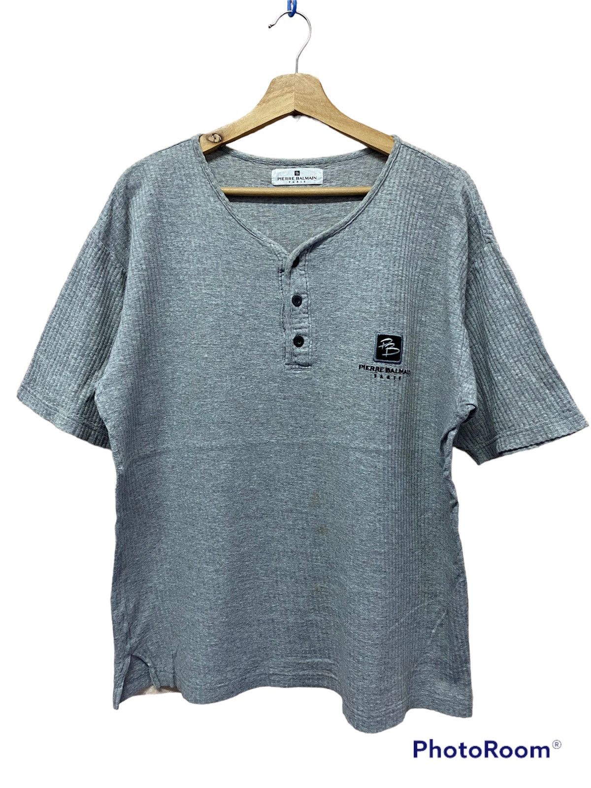 Vintage Pierre Balmain Plain Logo T-shirt