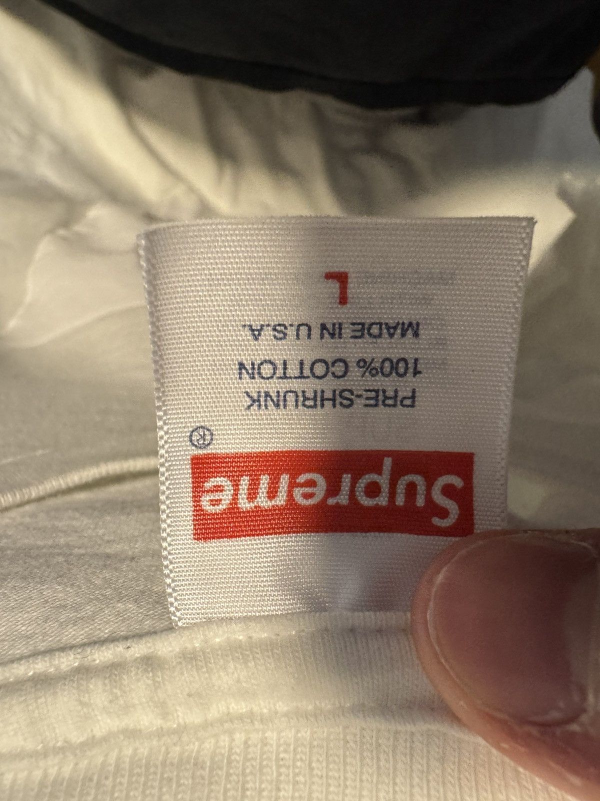 Supreme Supreme NBA Youngboy Tee White (LARGE) Size US L / EU 52-54 / 3 - 2 Thumbnail