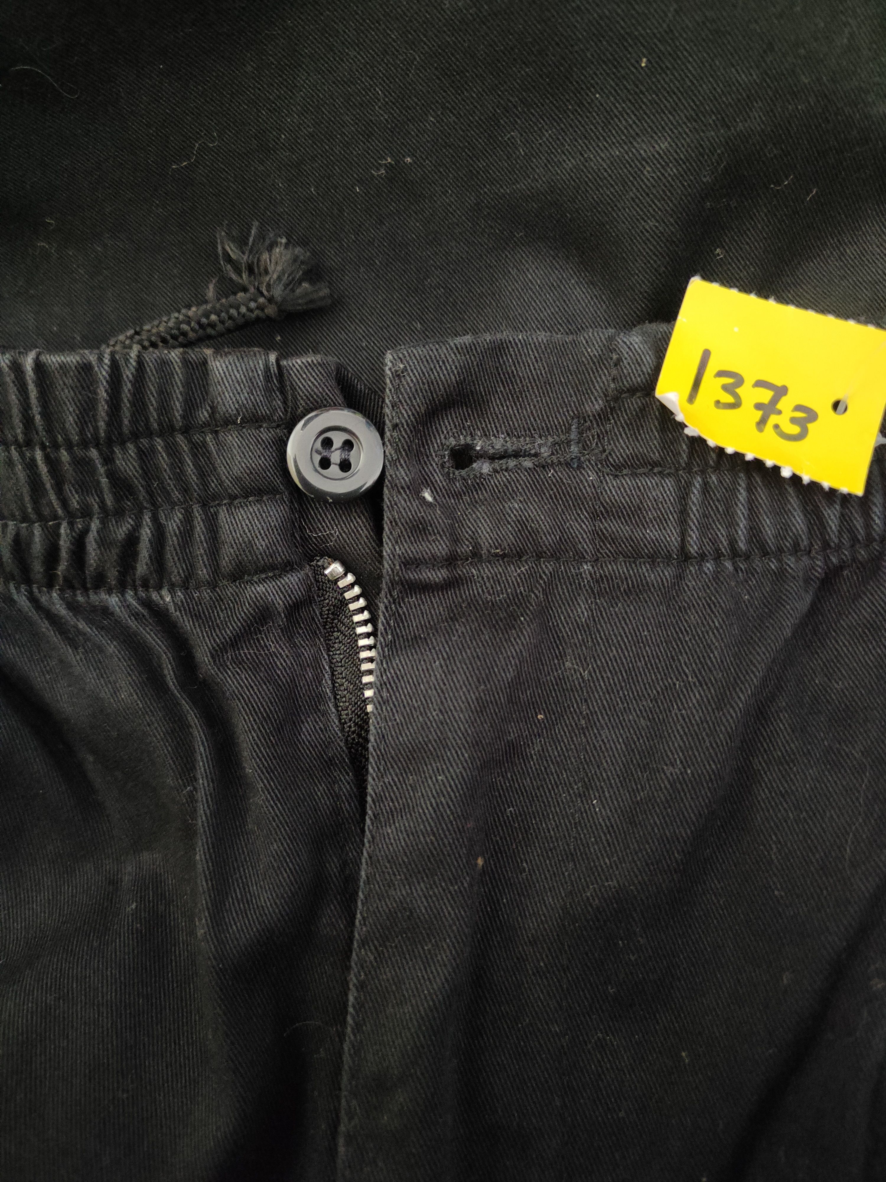 Japanese Brand DL Japanese Brand Black Multipocket Cargo Pants #1373 Size US 35 - 13 Thumbnail