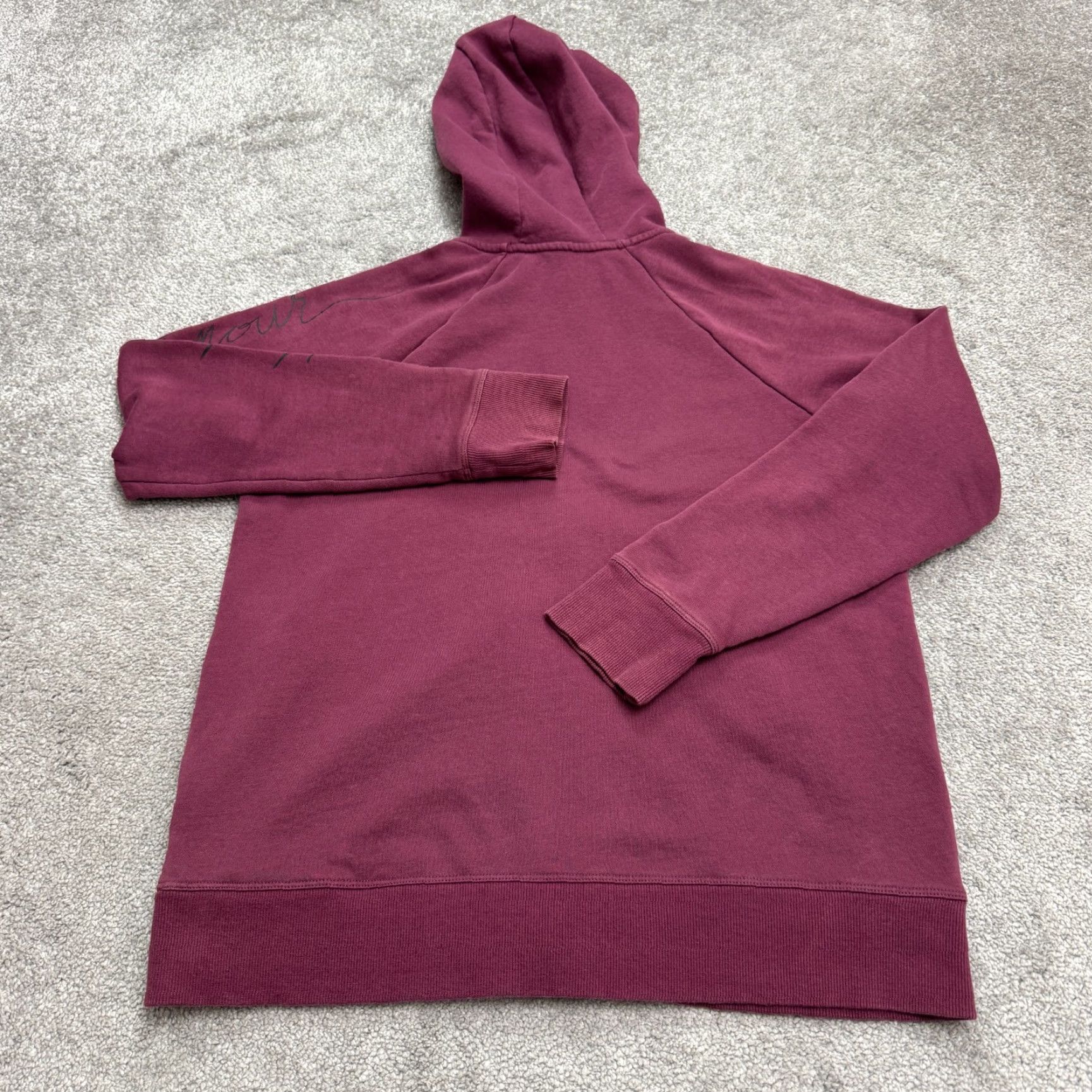 Under Armour Under Armour Hoodie Women S/M Full Zip Loose Fit Purple Print Logo Casual Streetwear Activewear Hoodie Womens S/M Purple Logo Size S / US 4 / IT 40 - 2 Thumbnail