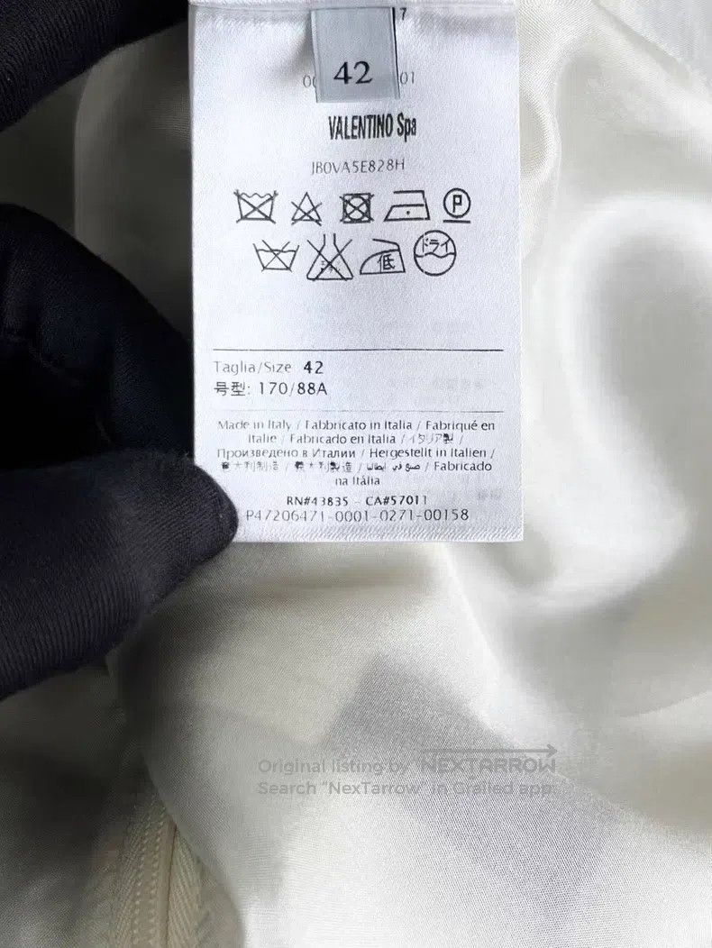 Other Valentino Black and white checkerboard silk wool blend kni Size M / US 6-8 / IT 42-44 - 4 Thumbnail