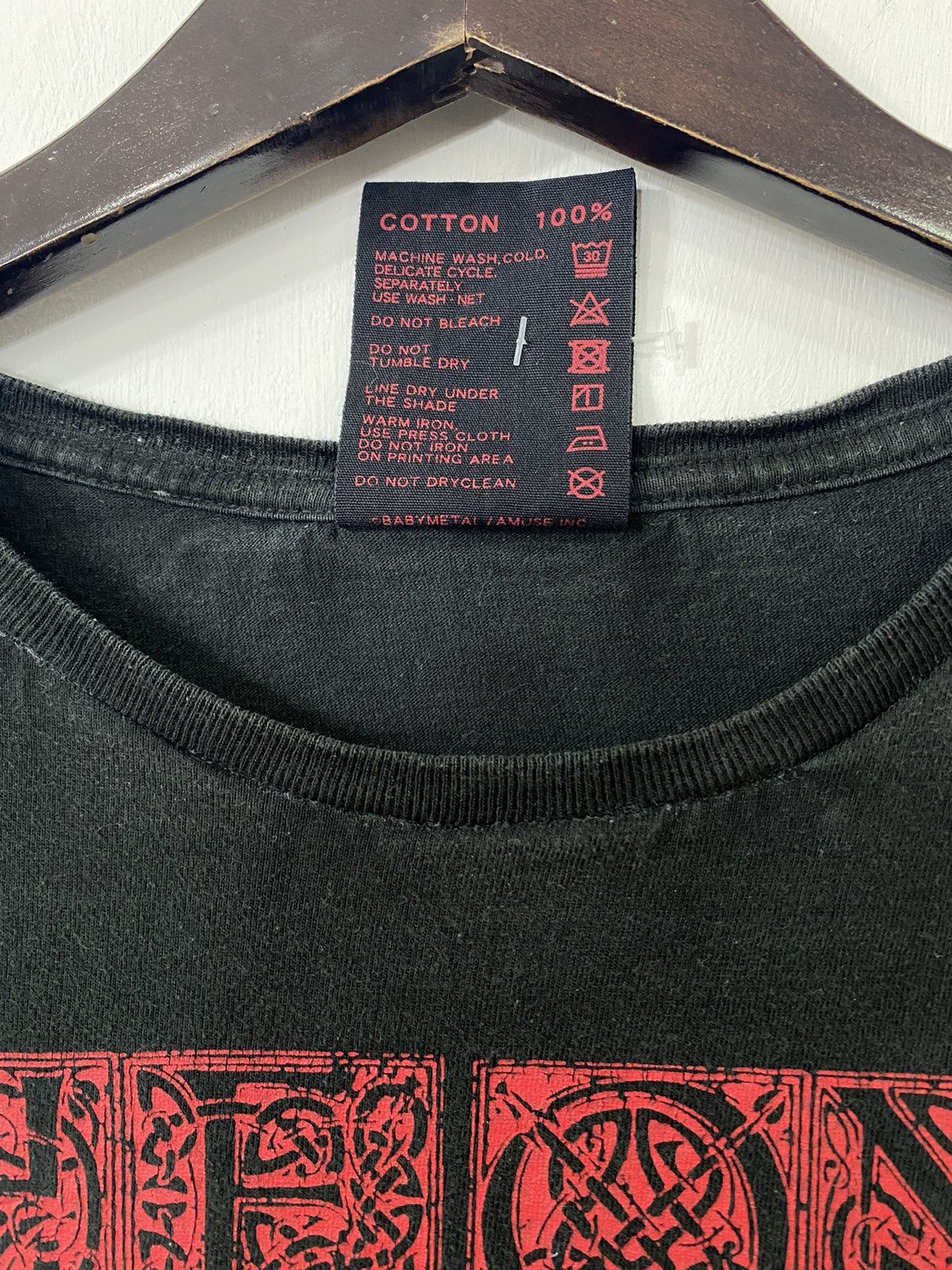Band Tees 💥BABY METAL band the one japan power metal tee shirt Size US XL / EU 56 / 4 - 4 Thumbnail