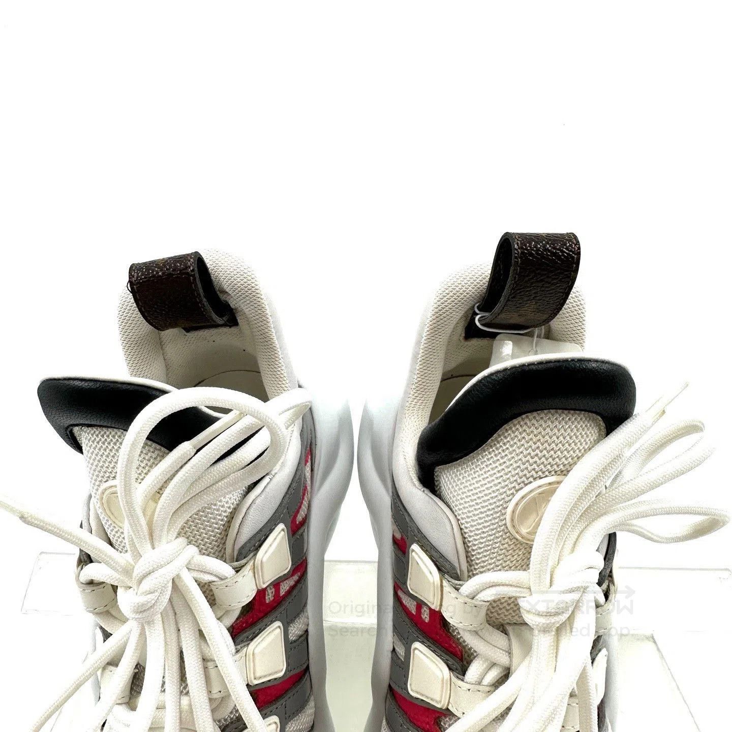 Louis Vuitton Louis Vuitton Archlight Red White Sneakers. Size US 4.5 / IT 34.5 - 5 Thumbnail