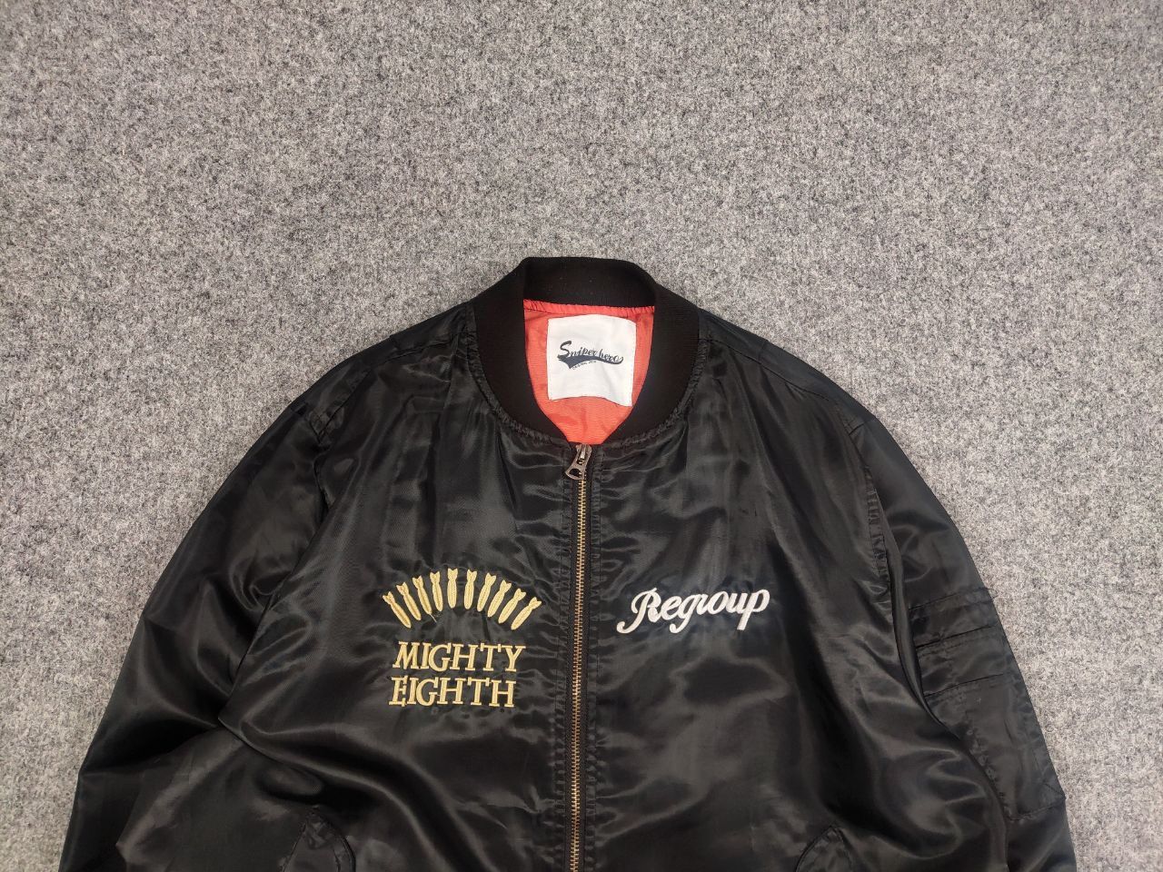 Vintage 90's Us Army Special Forces Regroup Bomber Jacket