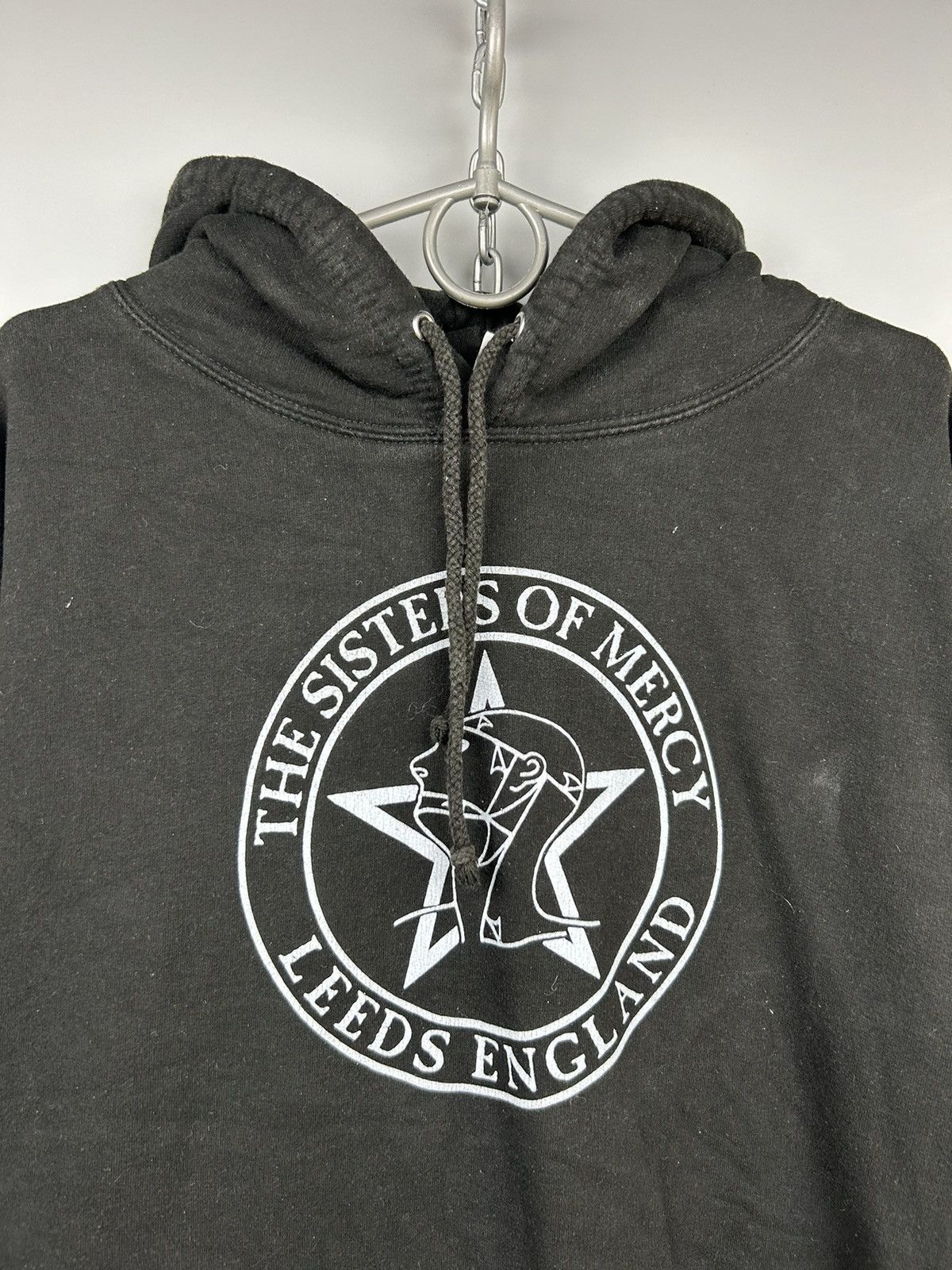 Band Tees × Vintage The Sisters Of Mercy Hoodie Leeds England Size US L / EU 52-54 / 3 - 2 Thumbnail
