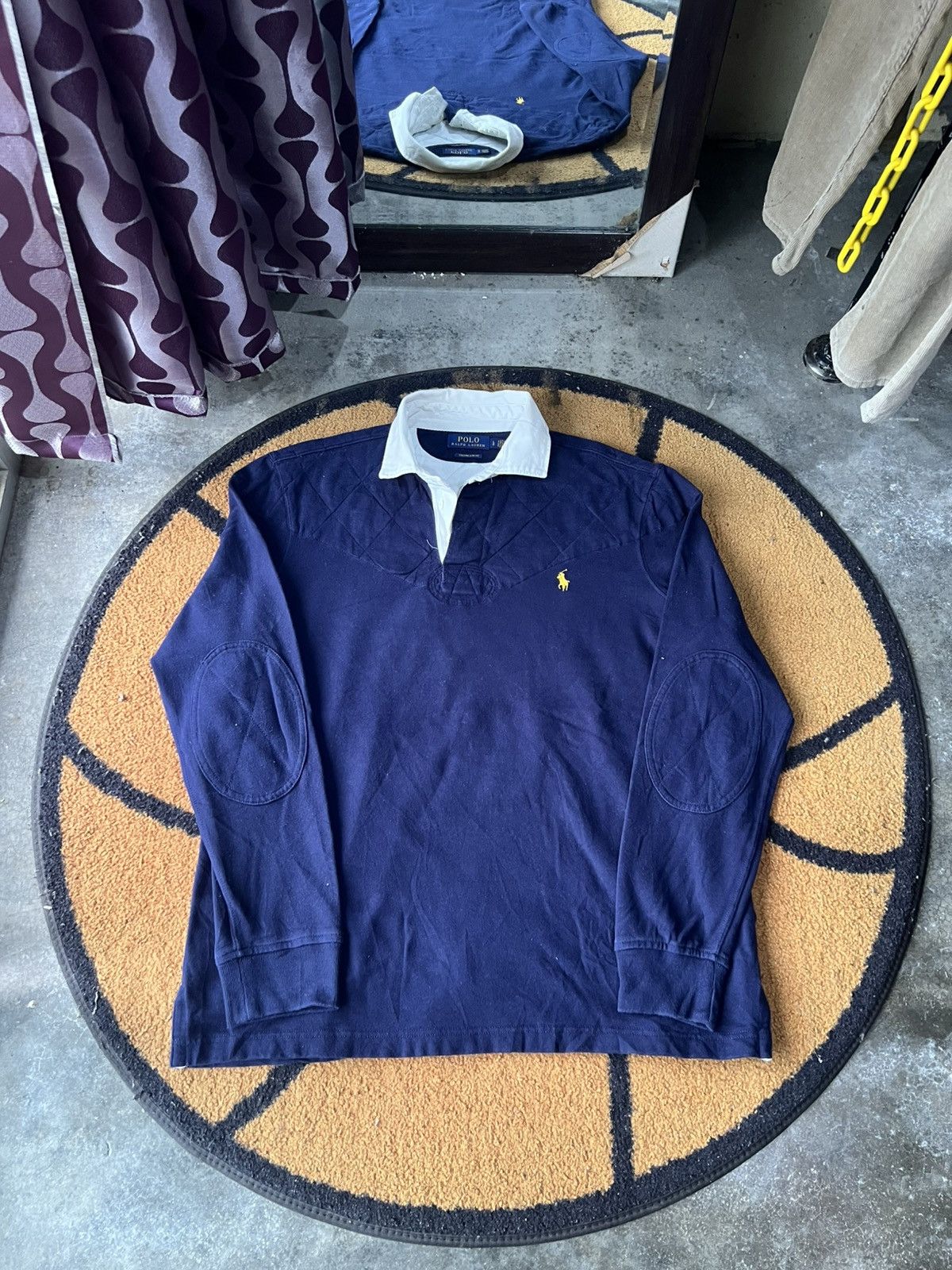 Polo Ralph Lauren 🔥Polo Ralph Lauren Long Sleeve Rugby Shirt Size US L / EU 52-54 / 3 - 1 Thumbnail